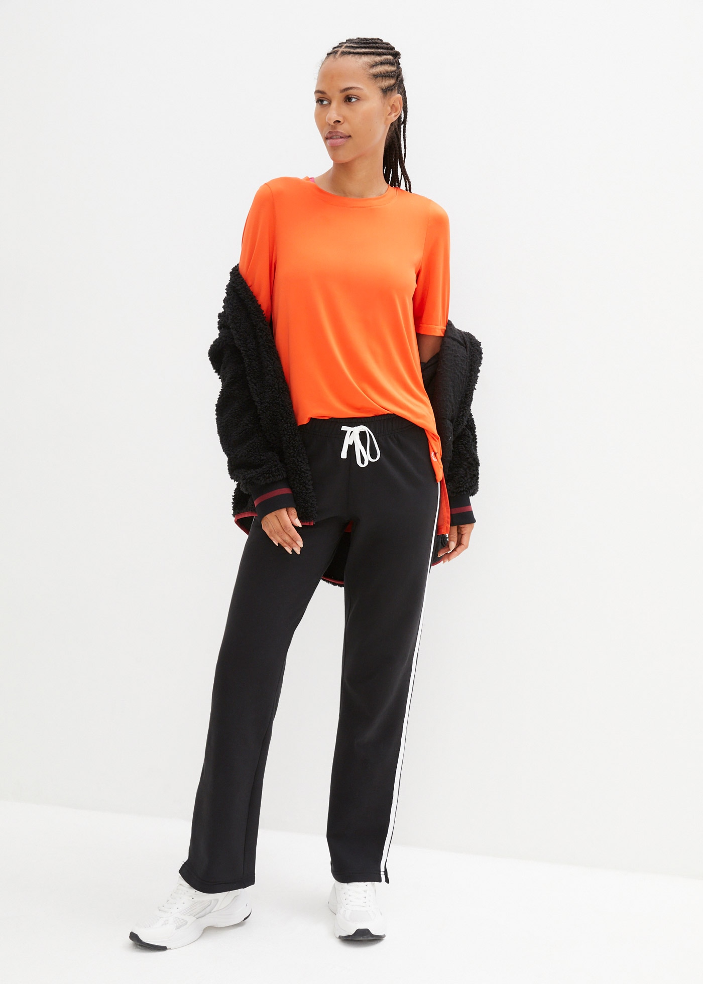 bonprix Sweathose  Sweathose aus reiner Baumwolle