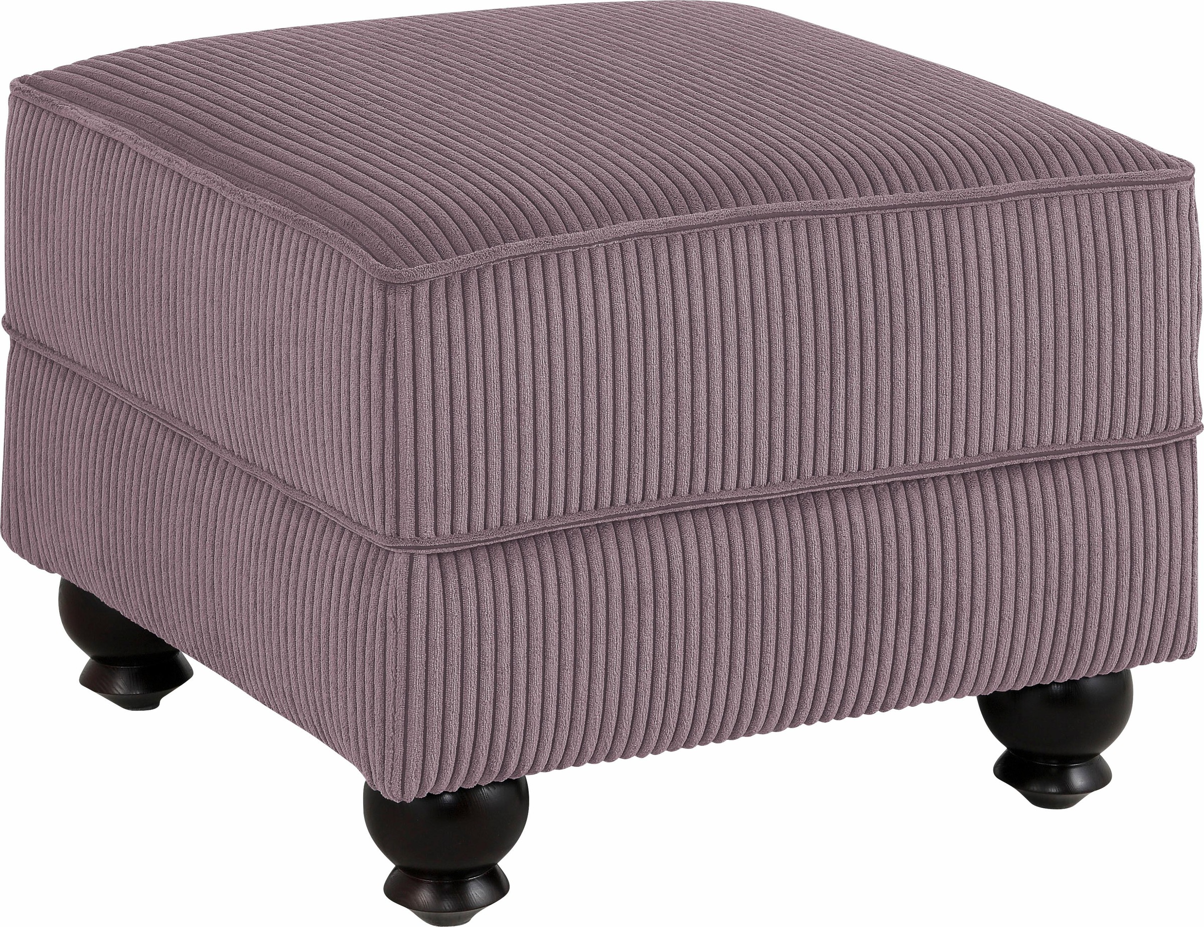 Home affaire Tabouret »King Henry B/T 59/59cm, Cord, bequem« avec ressorts