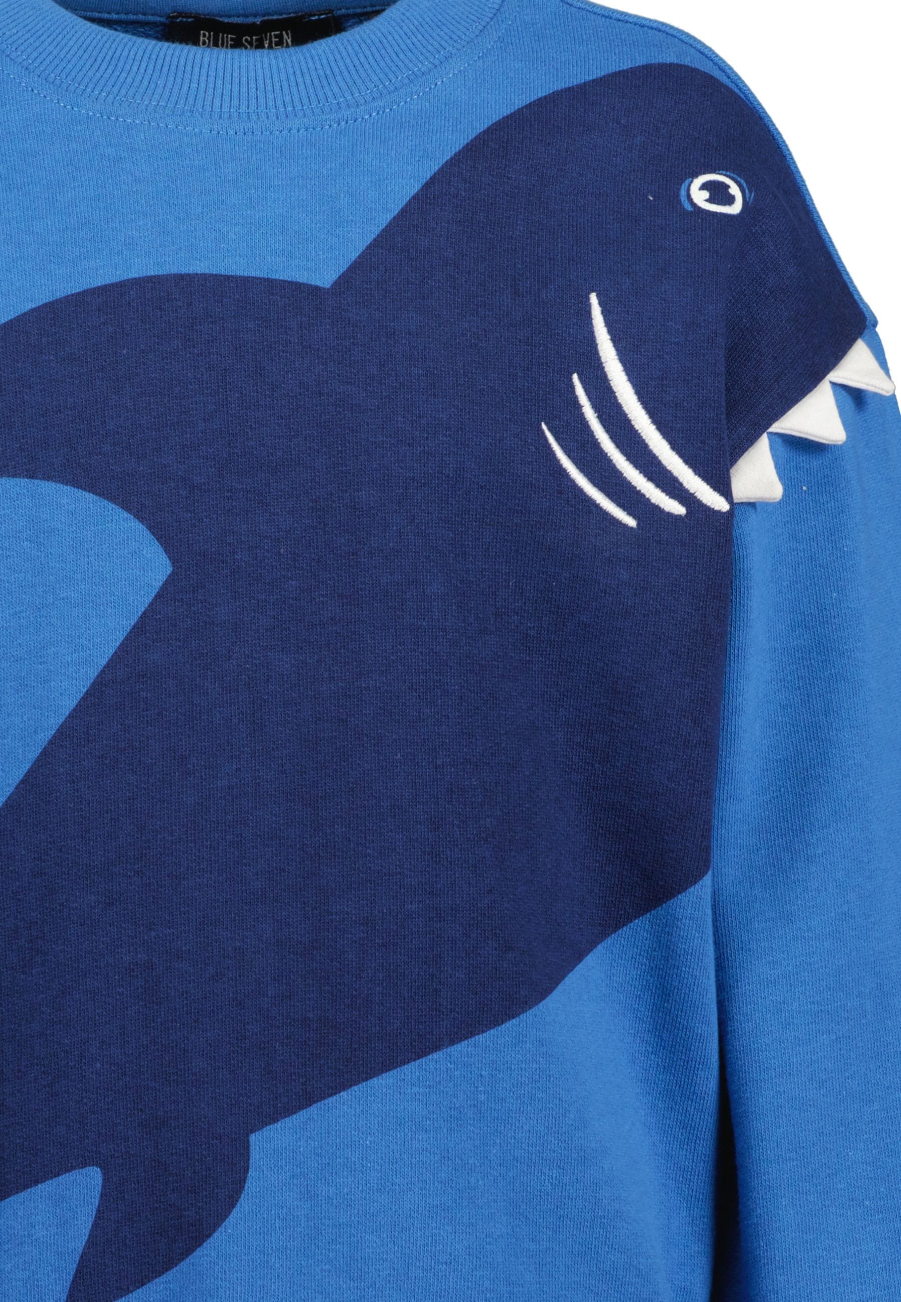 Blue Seven Sweat-shirt , avec poche plaquée cool
