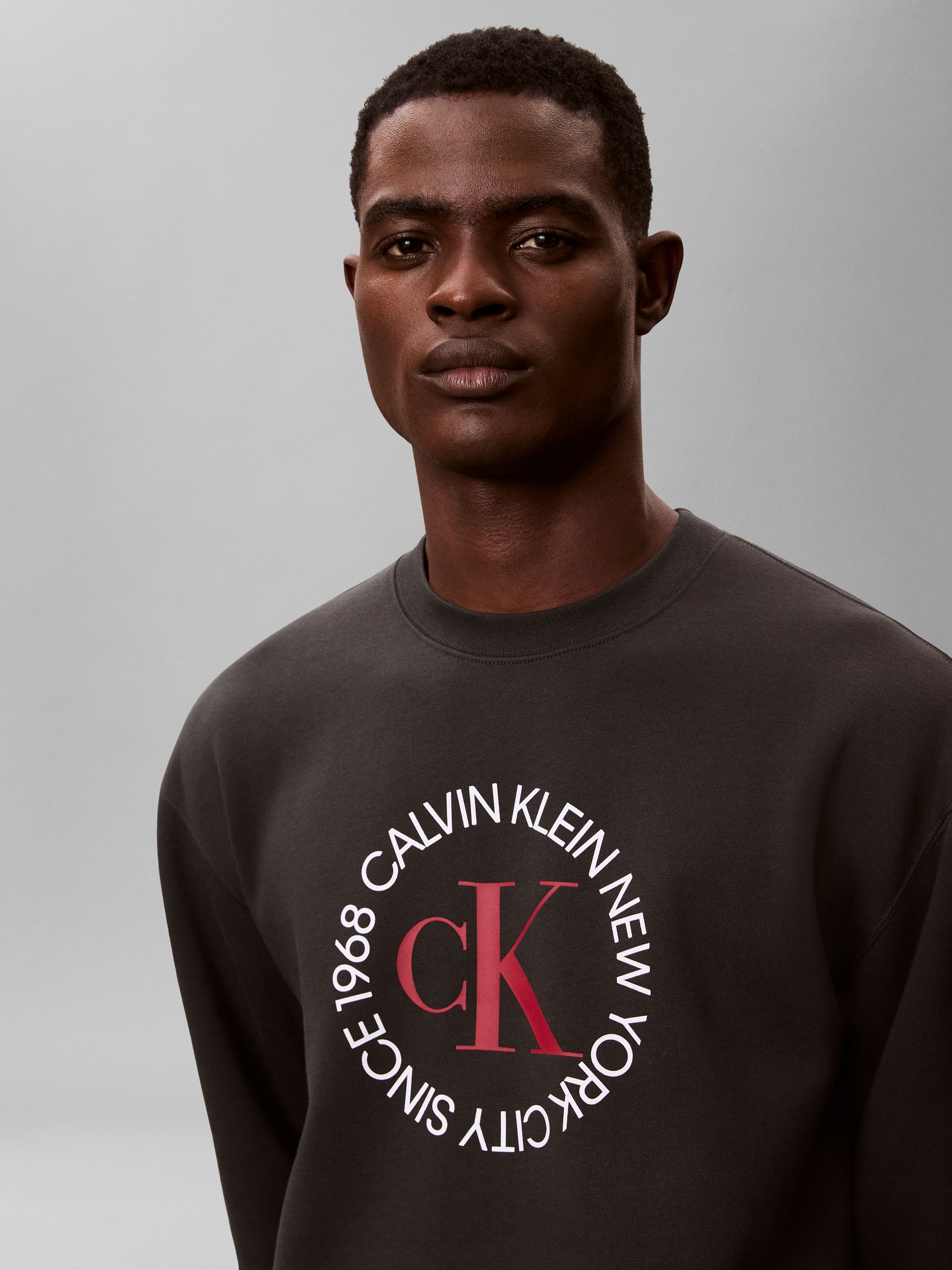 Calvin Klein Jeans Sweatshirt , Regular fit mit Rundhalsausschnitt
