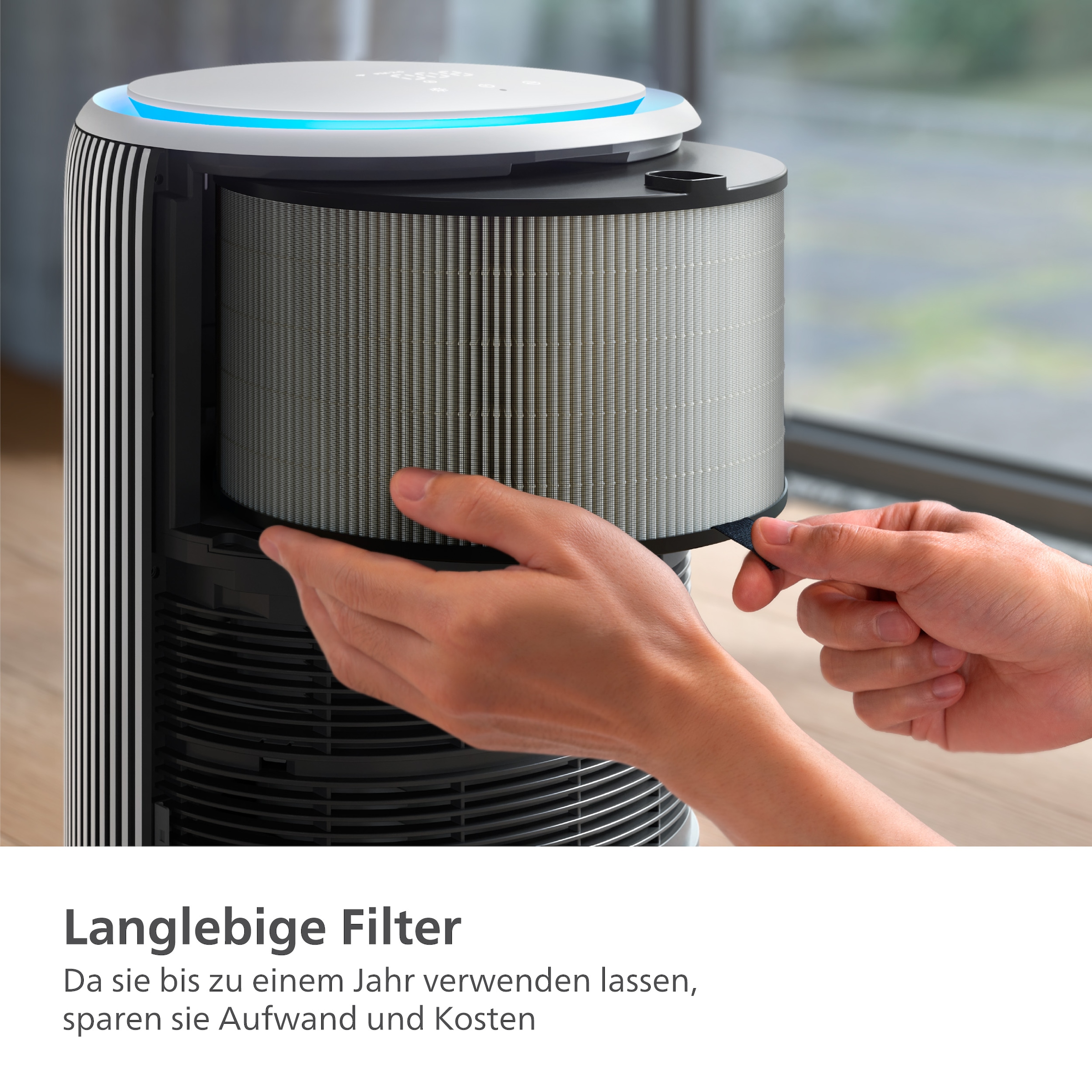 Philips Filtre de rechange »FY3400/30 HEPA NanoProtect Filter« 1 tlg. bis zu 1 Jahr verwendbar, 1 Filter im Lieferumfang