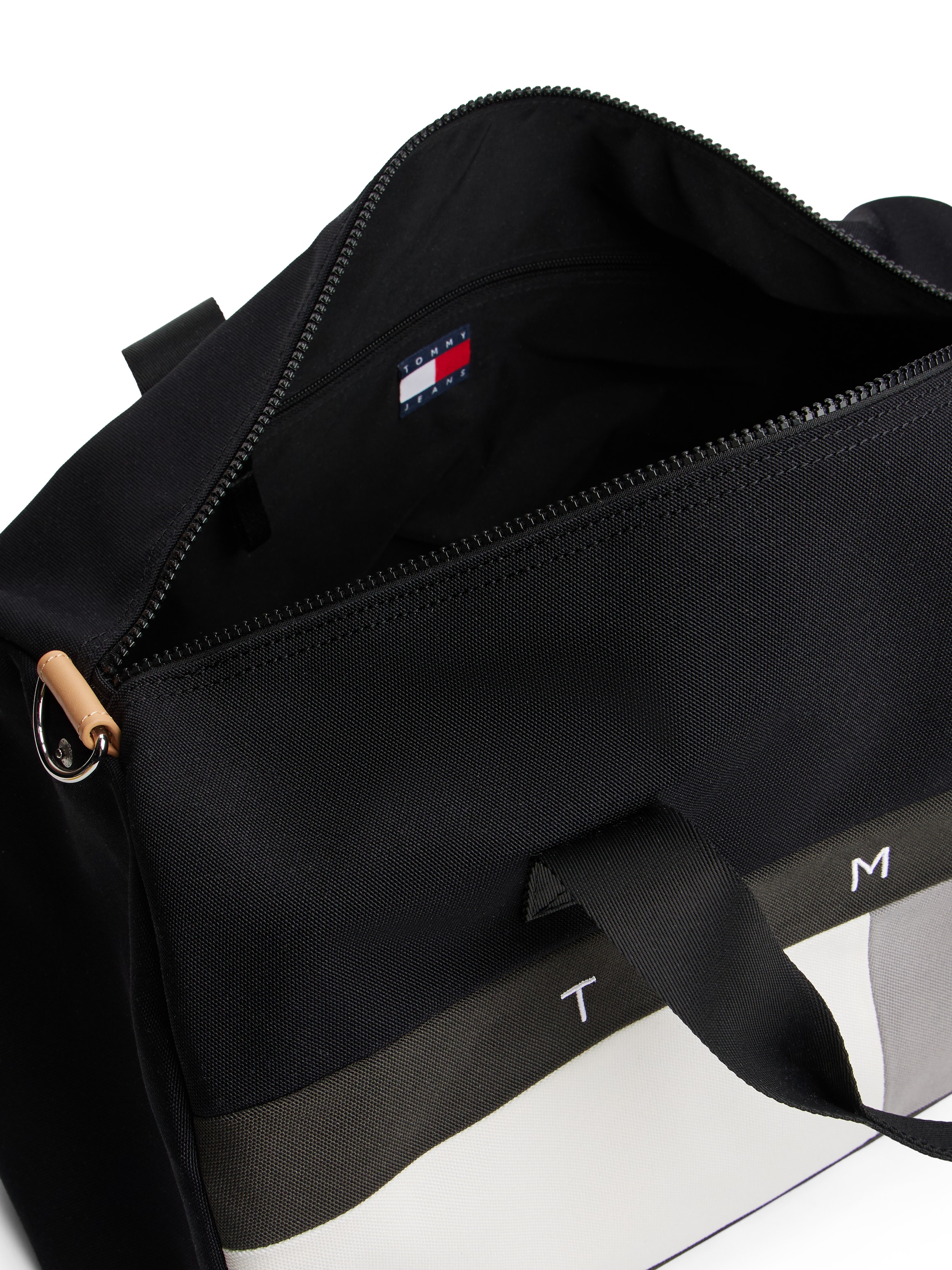 Tommy Jeans Weekender »TJM ARCHIVE DUFFLE« Sac de voyage homme, sac de loisirs, travelbag avec logo plastique