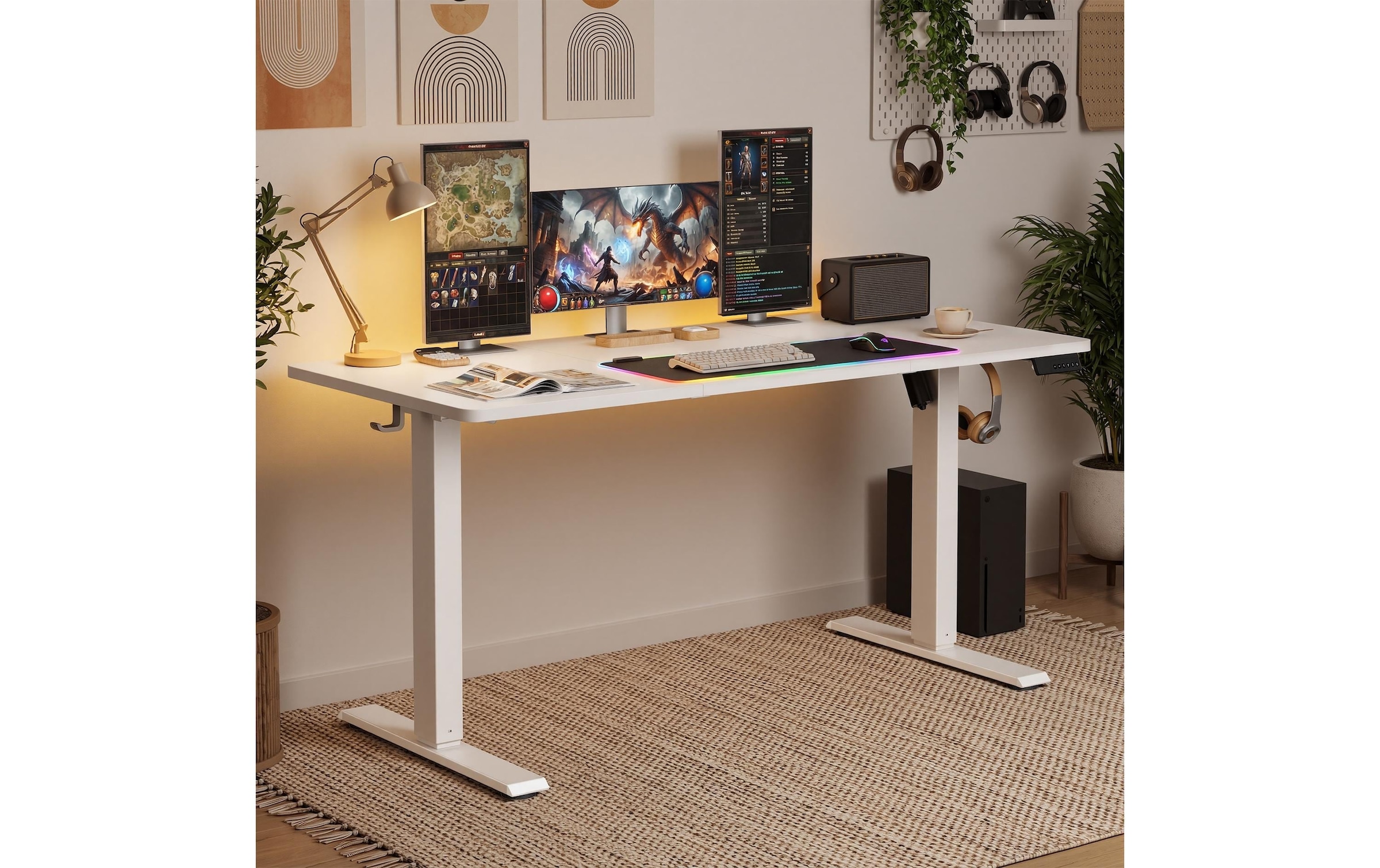 VASAGLE Bureau »Height-Adjustable Desk«