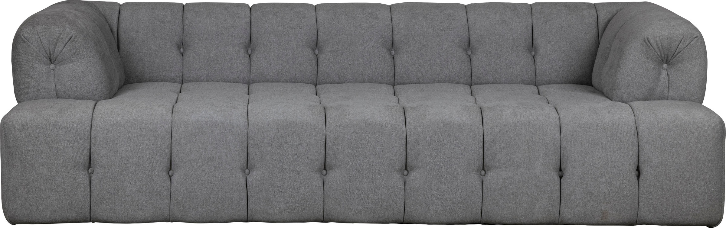 Home affaire 3-Sitzer »APERIRE B/T/H:  225/100/77 cm« mit moderner aufwändiger Steppung mit tiefem Einzug, auch hinten