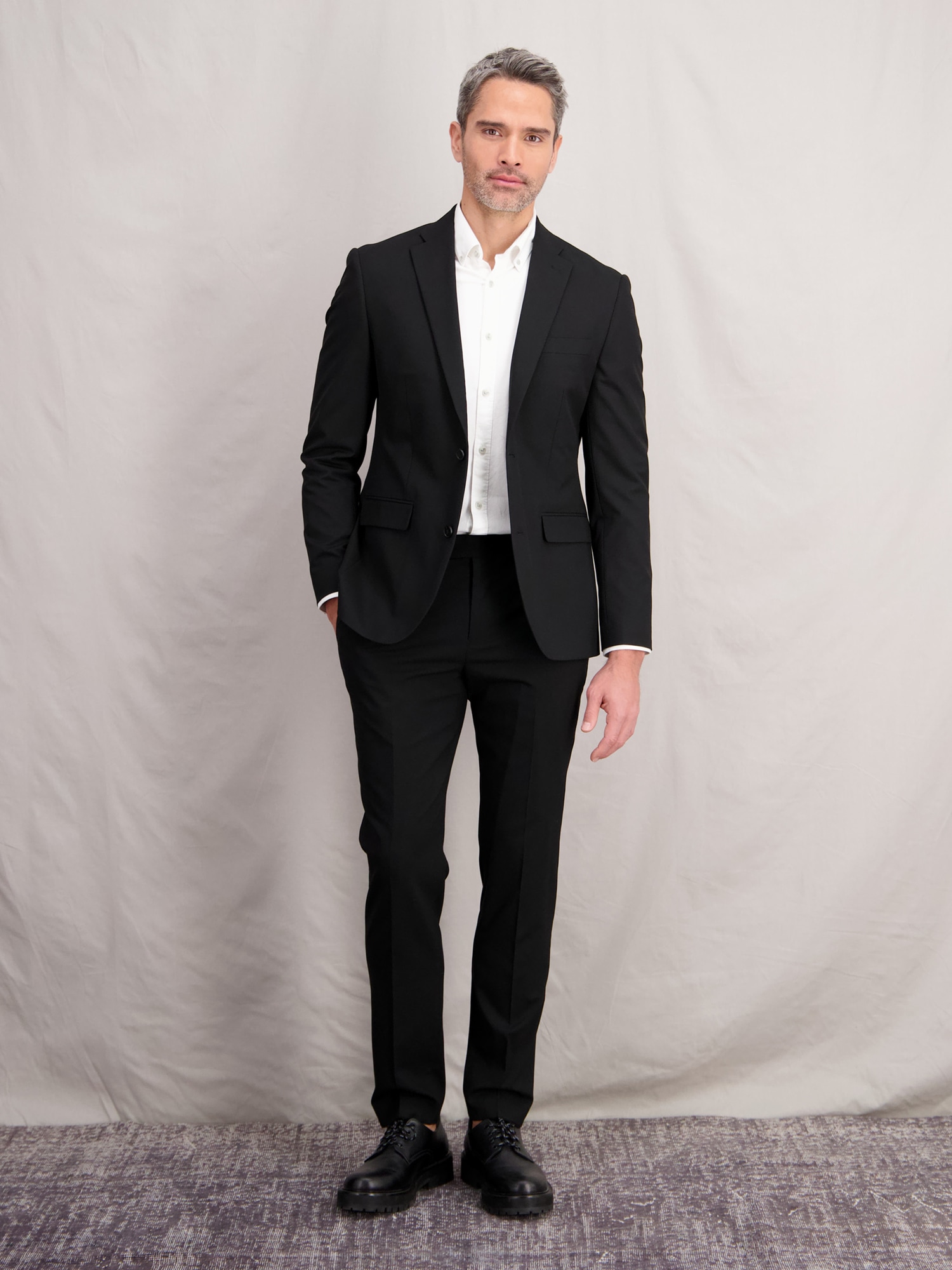 LERROS Pantalon modulaire »Anzughose in Kurzgrössen mit Stretchanteil, gerade geschnitten«