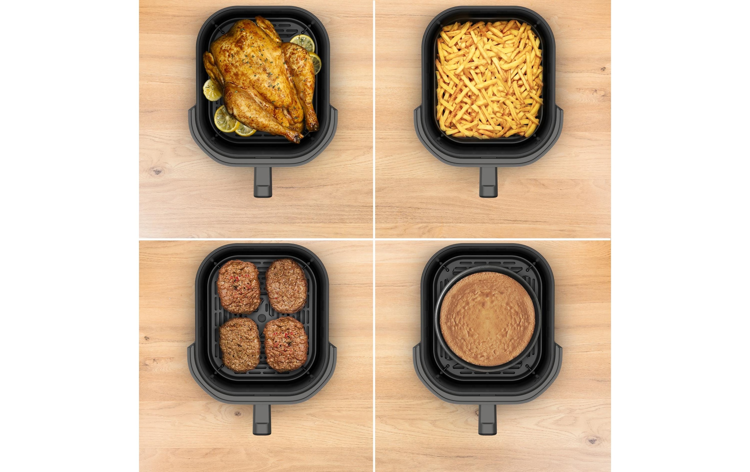 Tefal Heissluftfritteuse »Easy Fry Infrared« 8 Programme, Sichtfenster, doppelte Heizelemente, EY832H