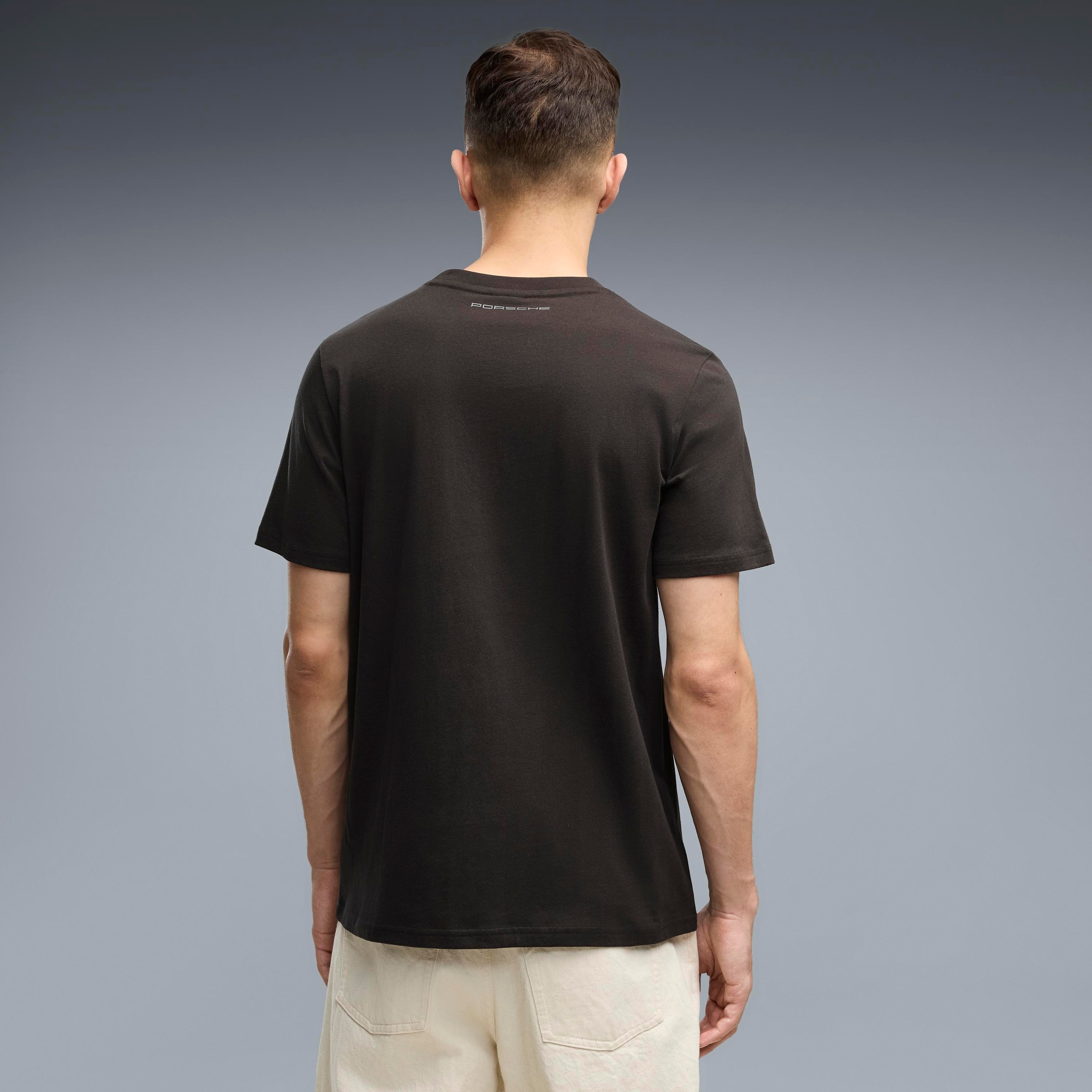 PUMA T-shirt »PL ESS TEE« Manches courtes, classique, pour les fans de sport automobile, sans capuche