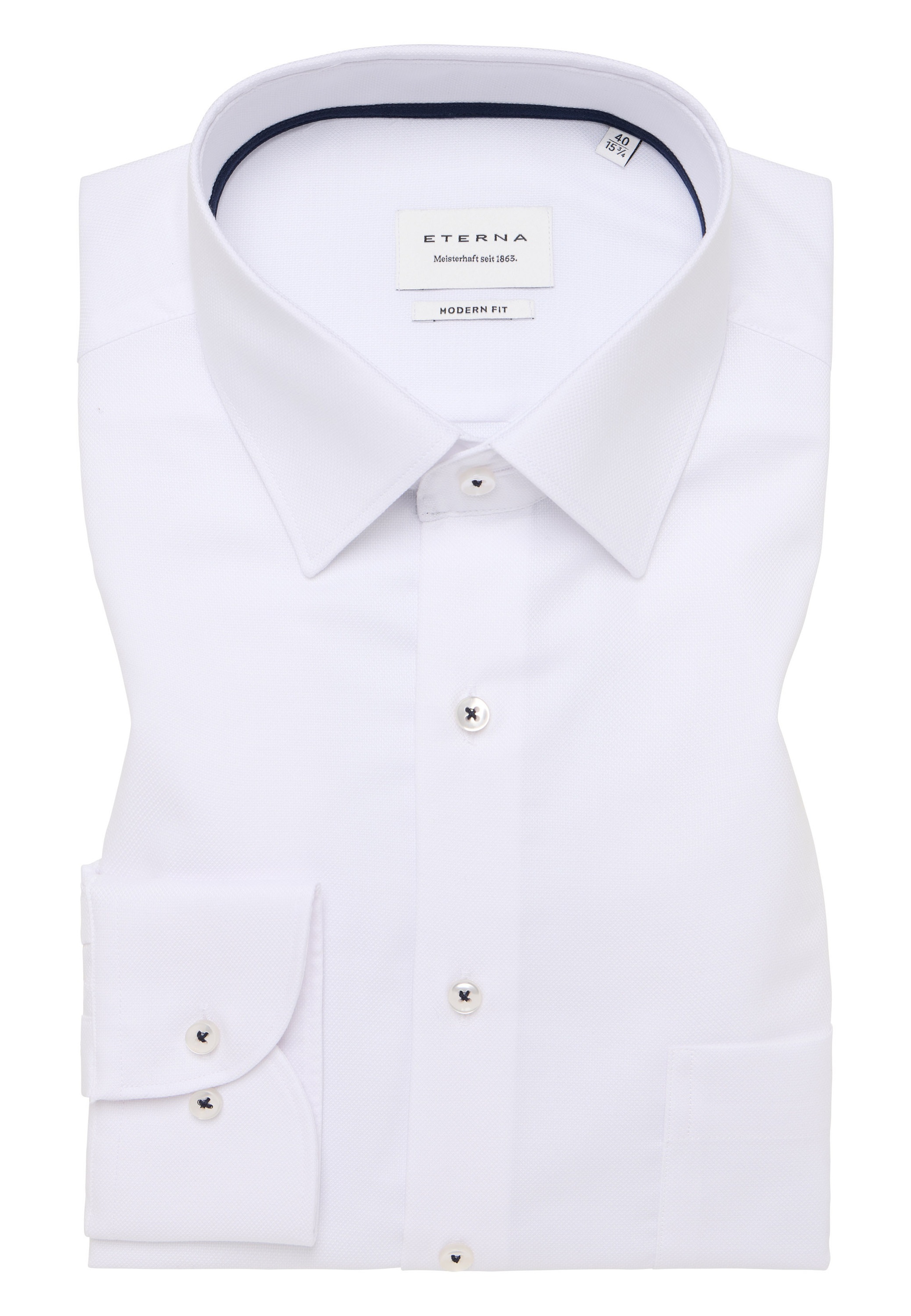 Eterna Langarmhemd »MODERN FIT« NON IRON (bügelfrei)