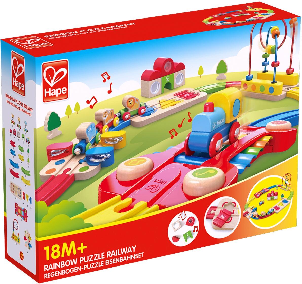 Hape Train jouet »Regenbogen-Puzzle Eisenbahnset« aus Holz