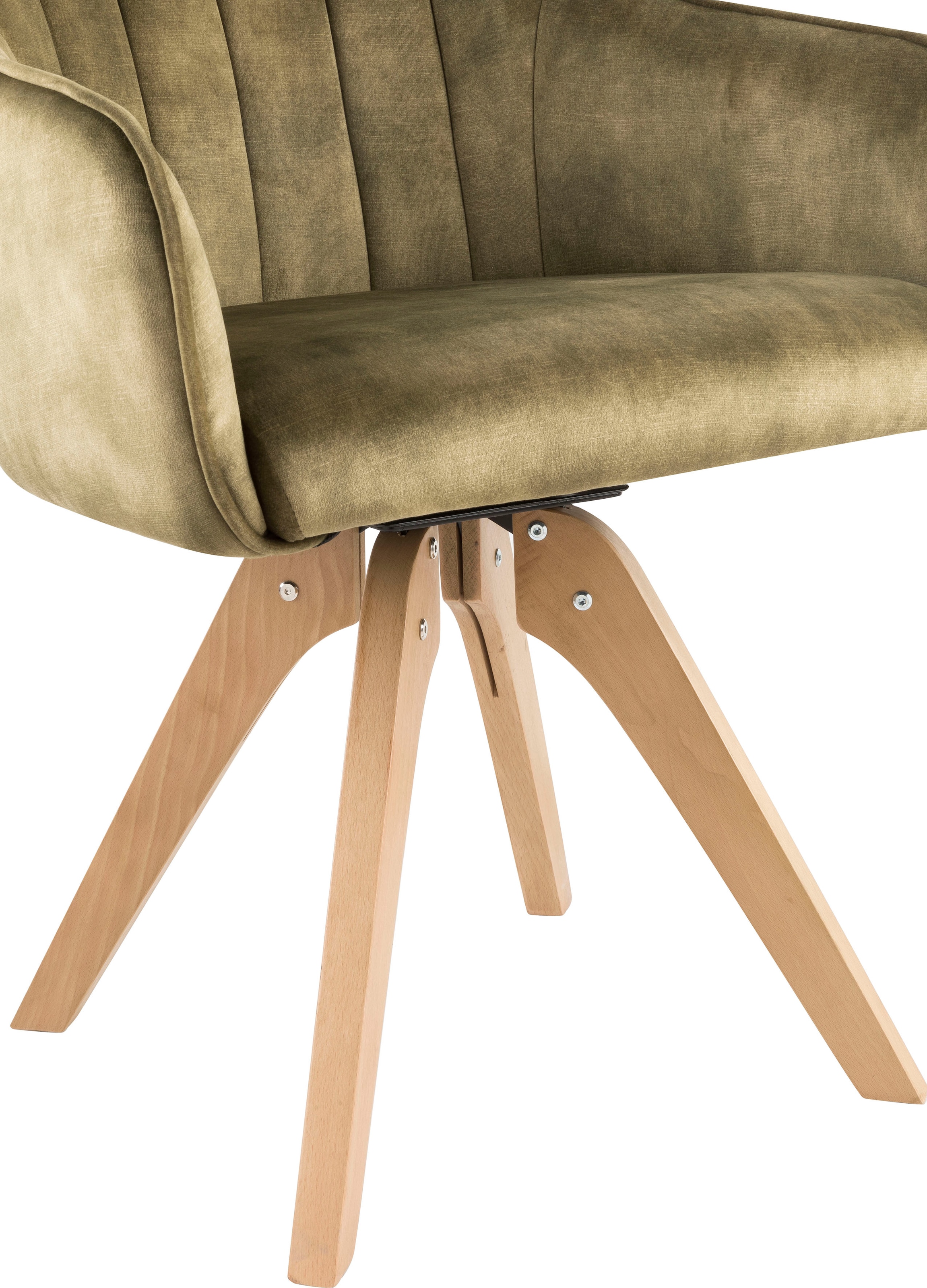 Home affaire Drehstuhl »Sa Calobra« (Set) 2 Stk.mit Rückensteppung