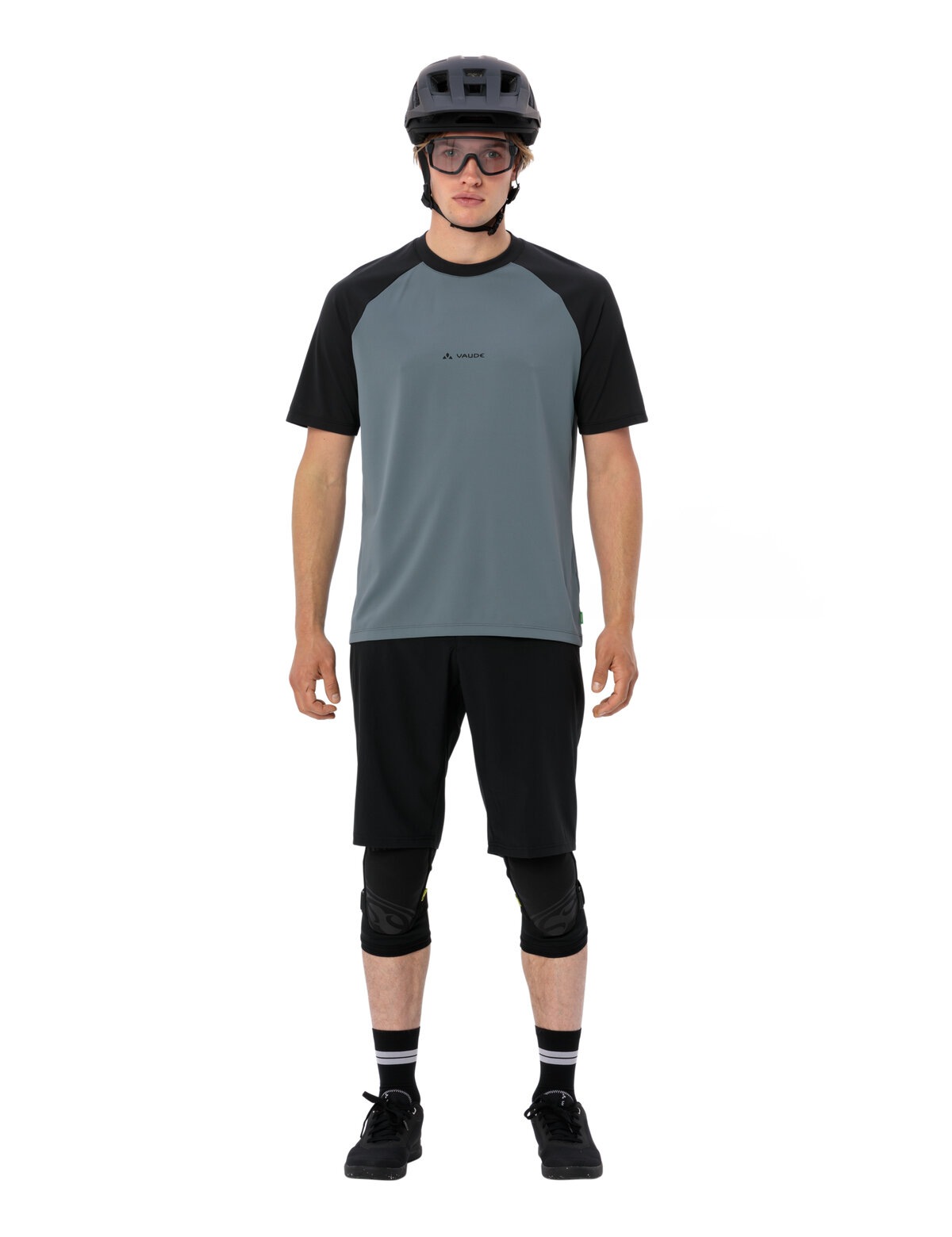 VAUDE Radtrikot »Men's Loamer Shirt« Kurzarm, mit Rundhalsausschnitt, aus Polyester, normale Schnittform