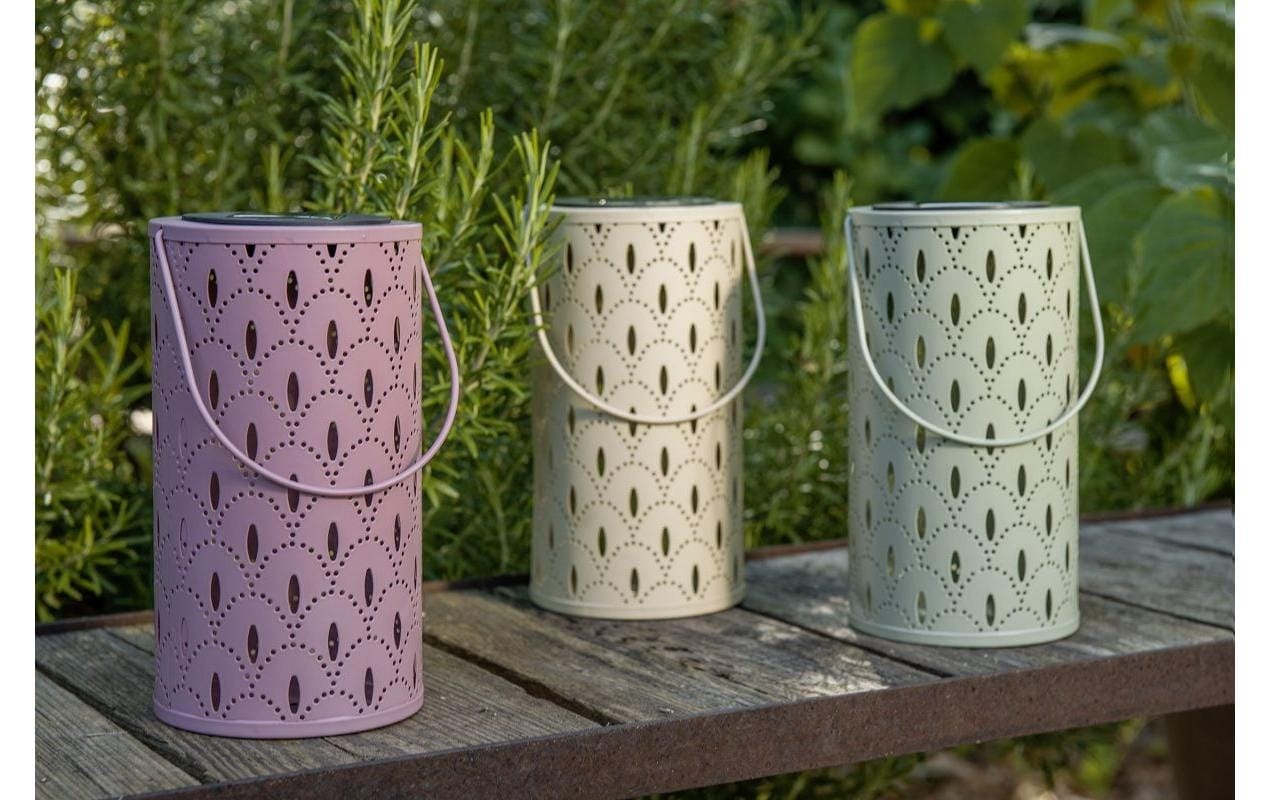 STT LED Solarleuchte »Solar Ornament Lantern« Warmweiss