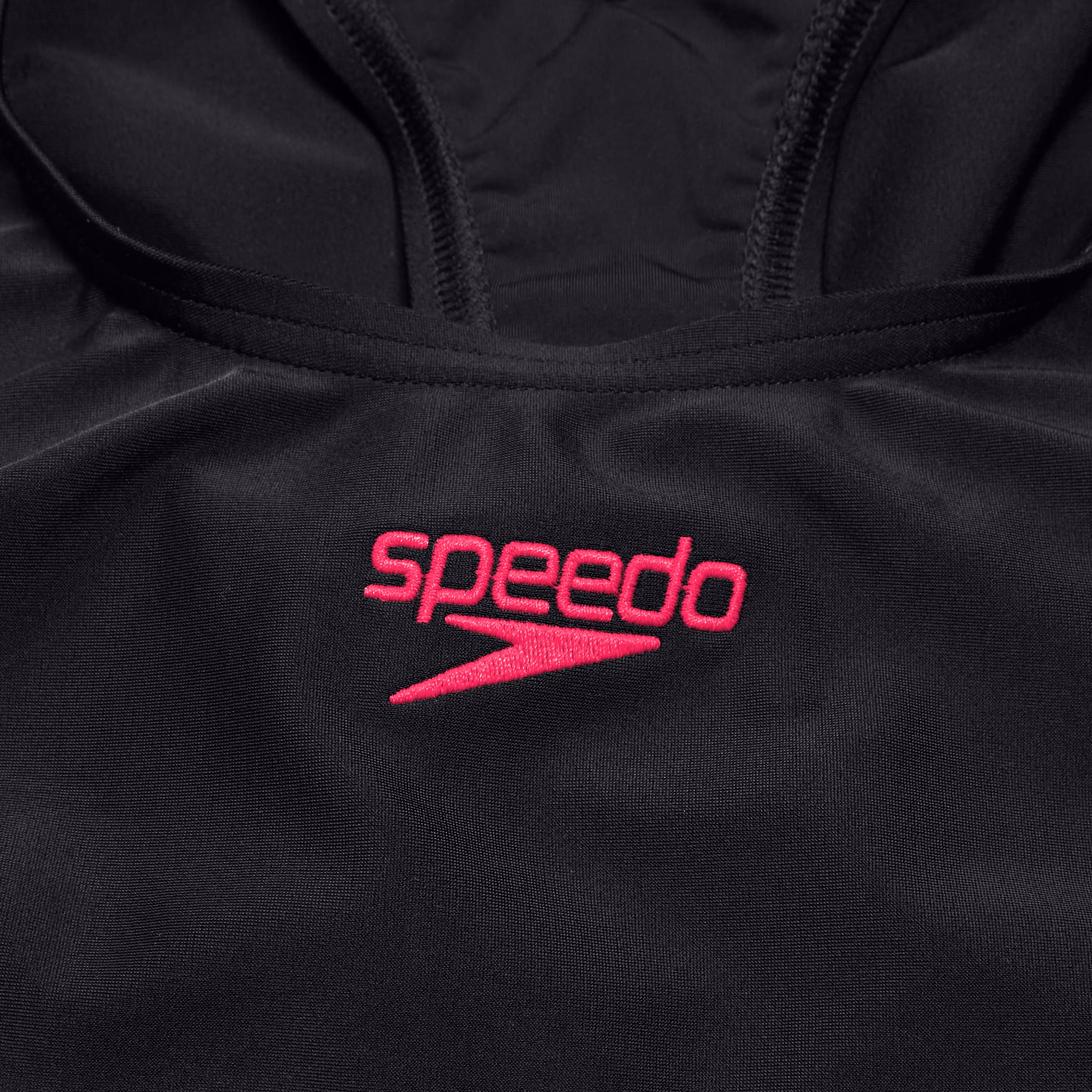 Speedo Bikini bandeau »PLMT 2PC AF BLACK/PURPLE« 2 cuis zweiteiliges Set, sportlicher Look, mit Elasthan-Anteil