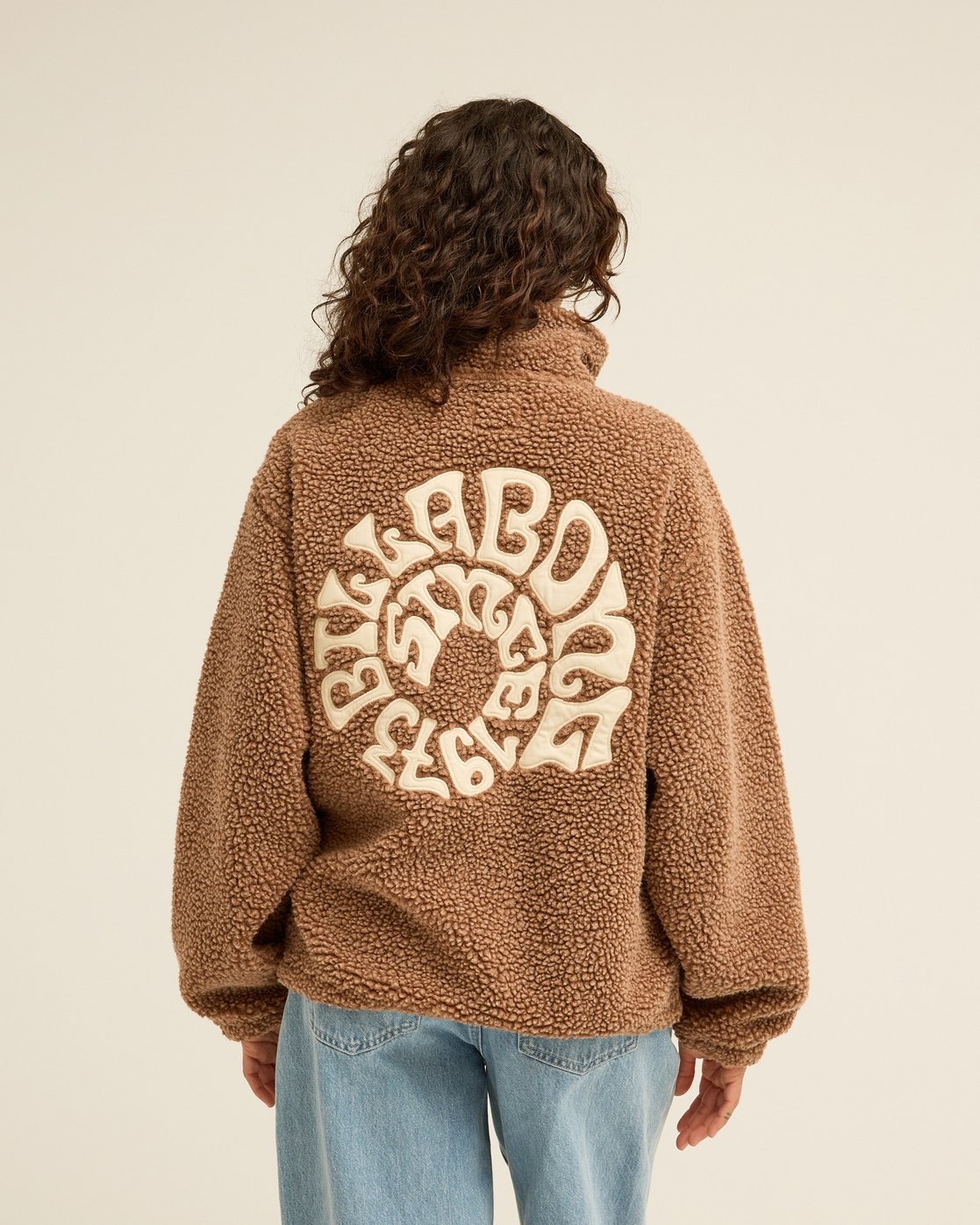 Billabong Veste polaire »BRING THE LIGHT« sportlicher, im Sherpa-Look, aus Polyester, wärmend, wasserabweisend