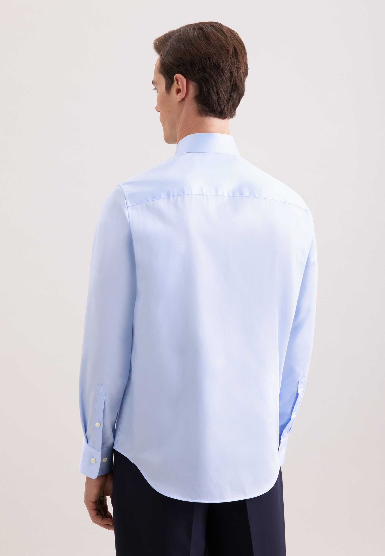 seidensticker Businesshemd »Schwarze Rose« Straight 1/1 Kentkragen Uni