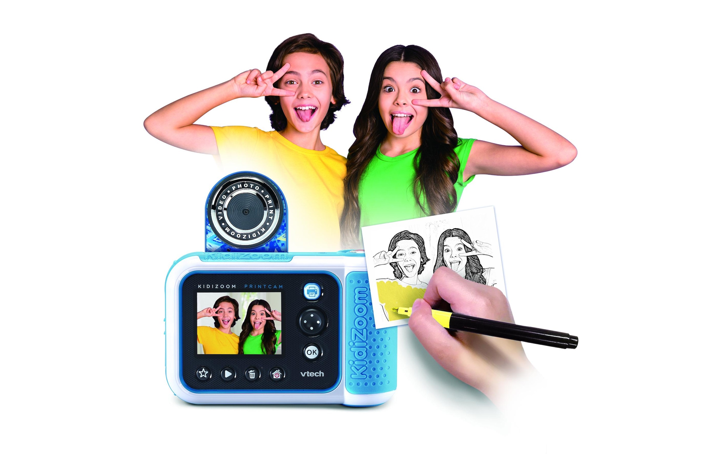 Vtech® »KidiZoom Print Cam Graffiti«