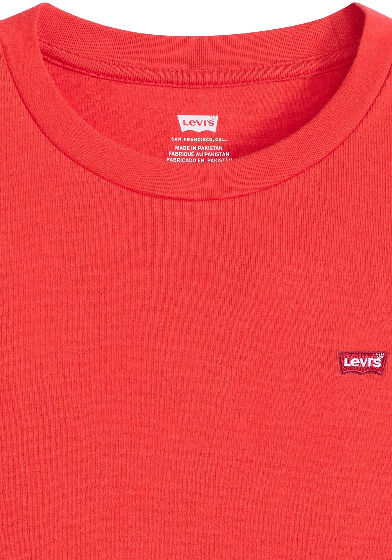 Levi's® T-Shirt »Mini-Logo« Packung, 2 Stk. tlg. mit kleiner Markenlogo-Stickerei auf der Brust