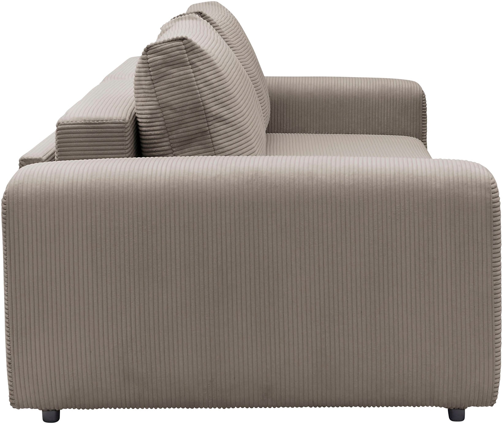 GOODproduct Schlafsofa »PHEELIX Cord, mit 3 Funktionen« Elemente einzeln oder gleichzeitig ausziehbar, bequemer Sitzkomfort
