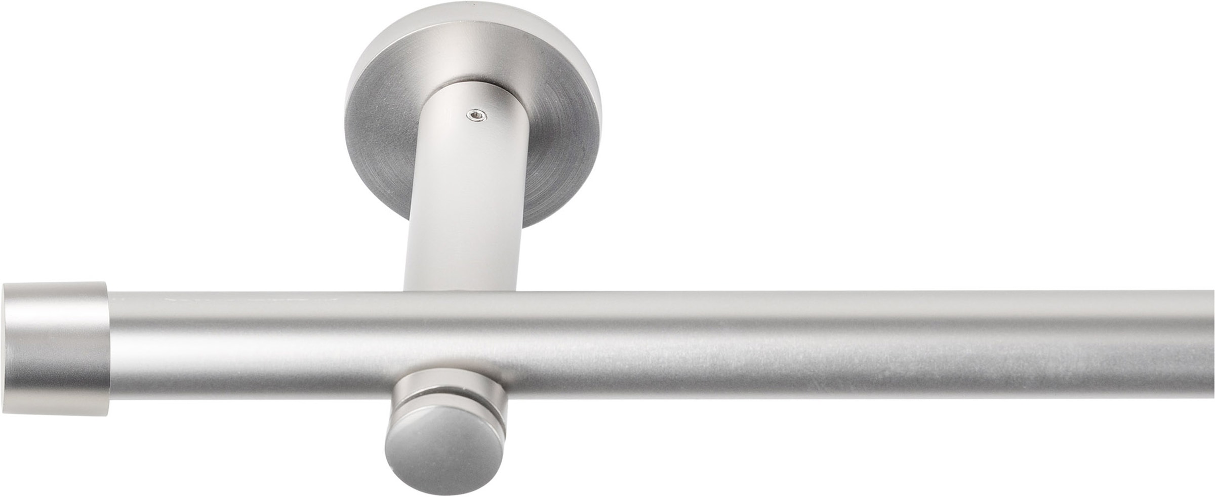 SN DECO GROUP Gardinenstange »Gardinenstange Brest Ø 19 mm, 1-läufig, Fixmass, verschraubt, Stahl« Ø 19 mm Fixmass;kürzbar