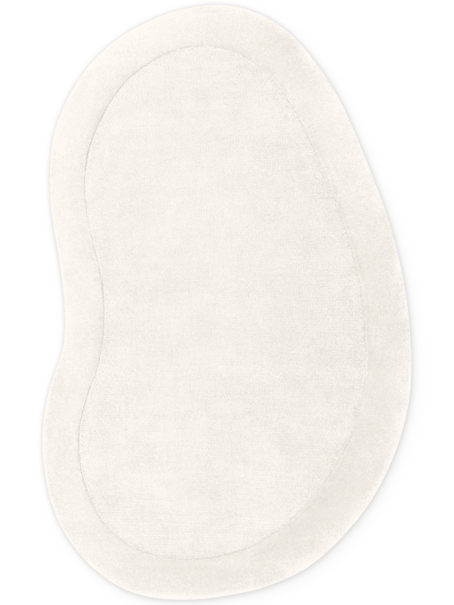 Villeroy & Boch Tapis »Wollteppich Kivi« Rectangulaire 17 mm Höhe tissé main, laine, bordure, uni, coureur, salon, organique