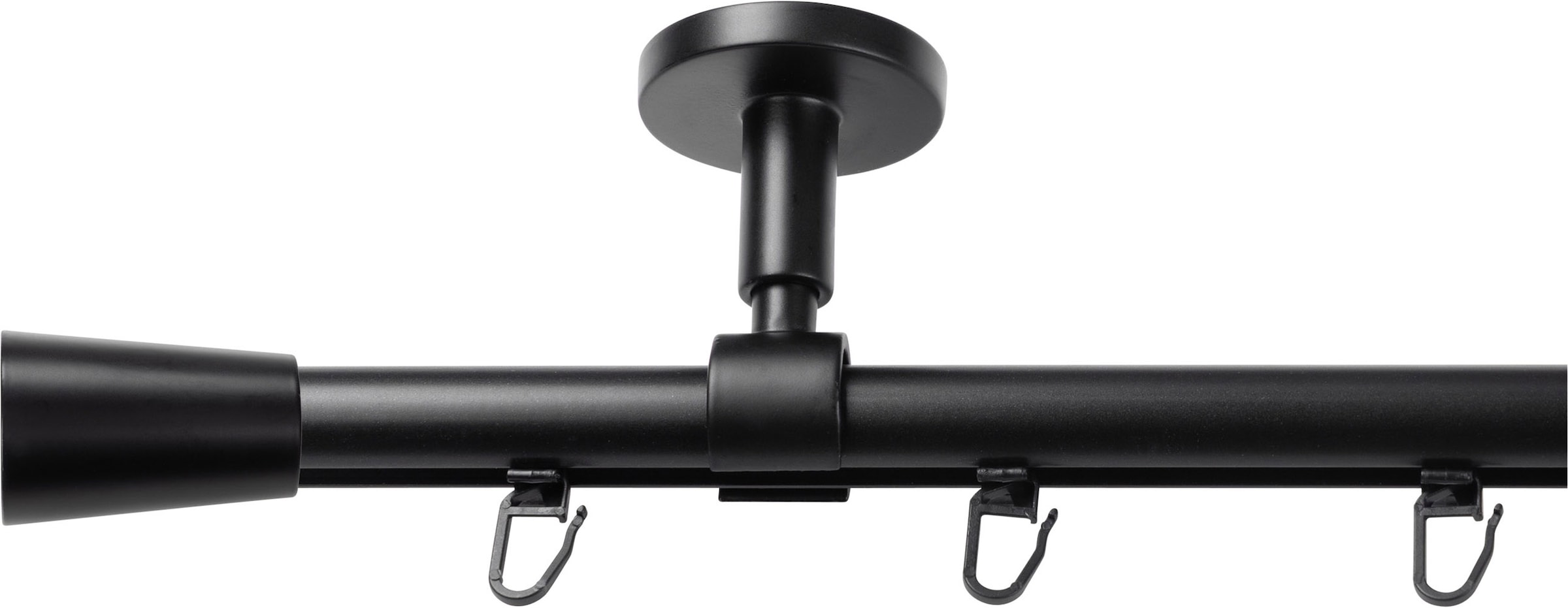 SN DECO GROUP Tringle à rideaux »Gardinenstange Innenlauf Nizza Ø 19 mm, 1-läufig, Fixmass, verschraubt« Ø 19 mm Fixmass;kürzbar