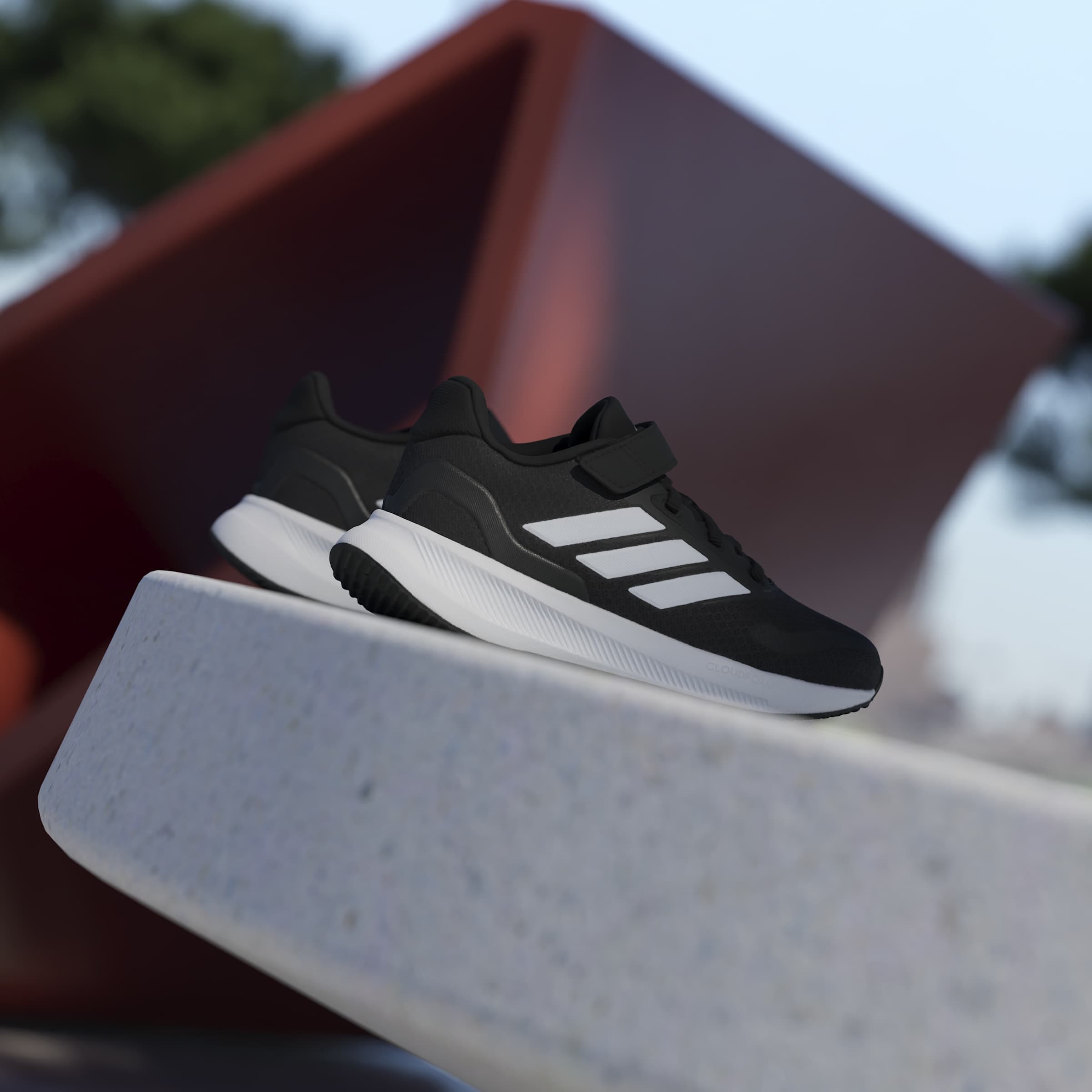 adidas Sportswear Laufschuh »RUNFALCON 5 KIDS«  mit Klettverschluss, für Kinder