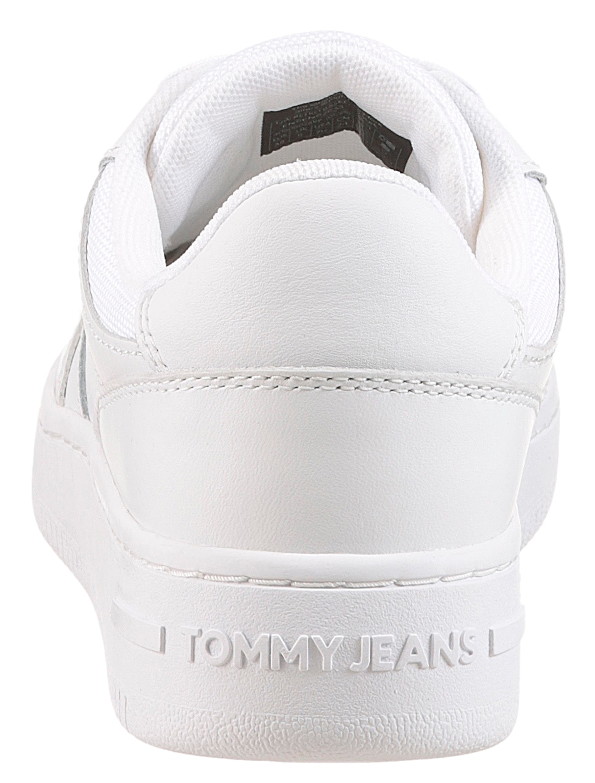 Tommy Jeans Plateausneaker »TJW RETRO BASKET«  , Freizeitschuh, Halbschuh, Schnürer mit seitlicher Logoflagge