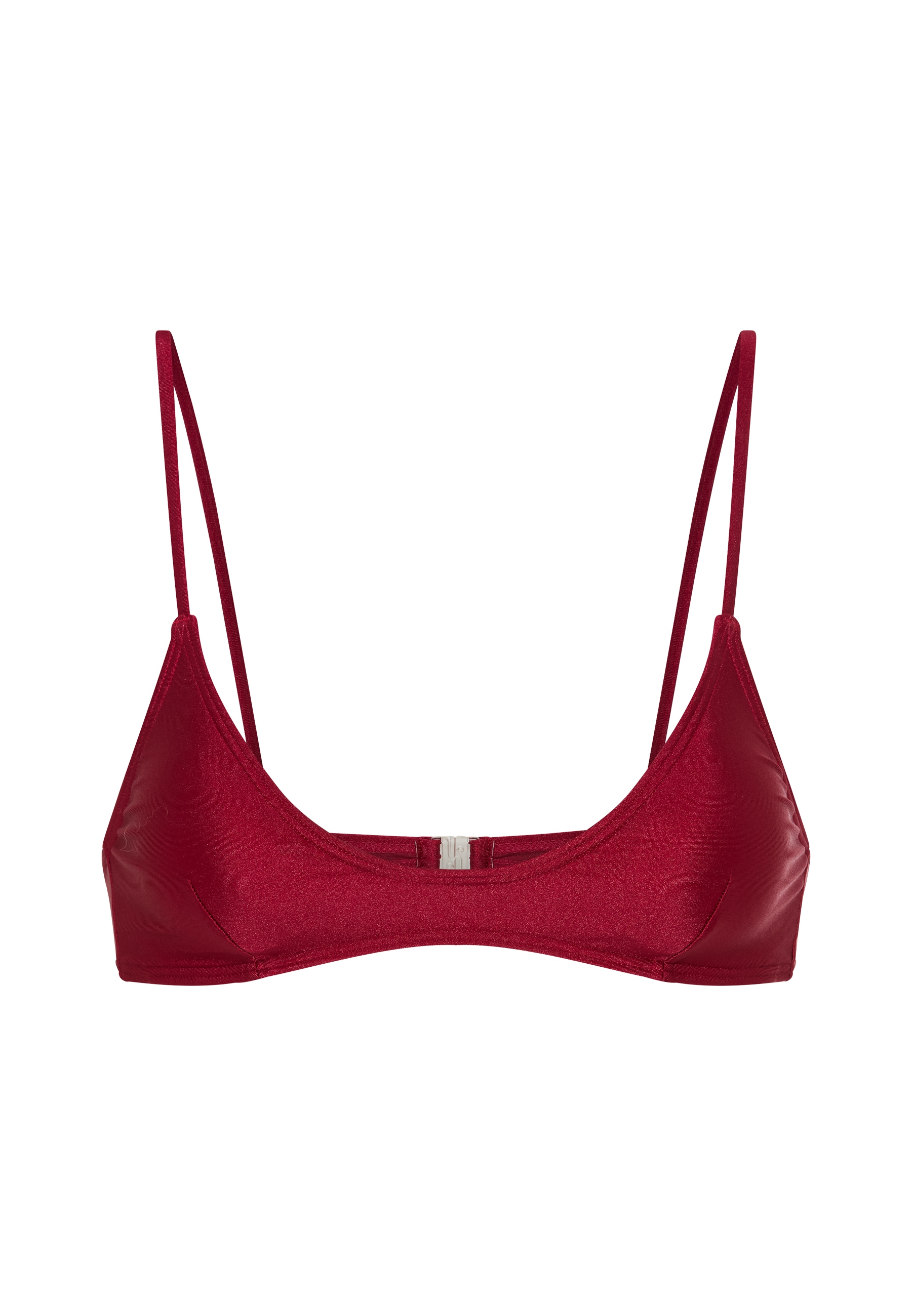 LSCN by LASCANA Top bikini bustier »Sunny« in trendiger Glanzware
