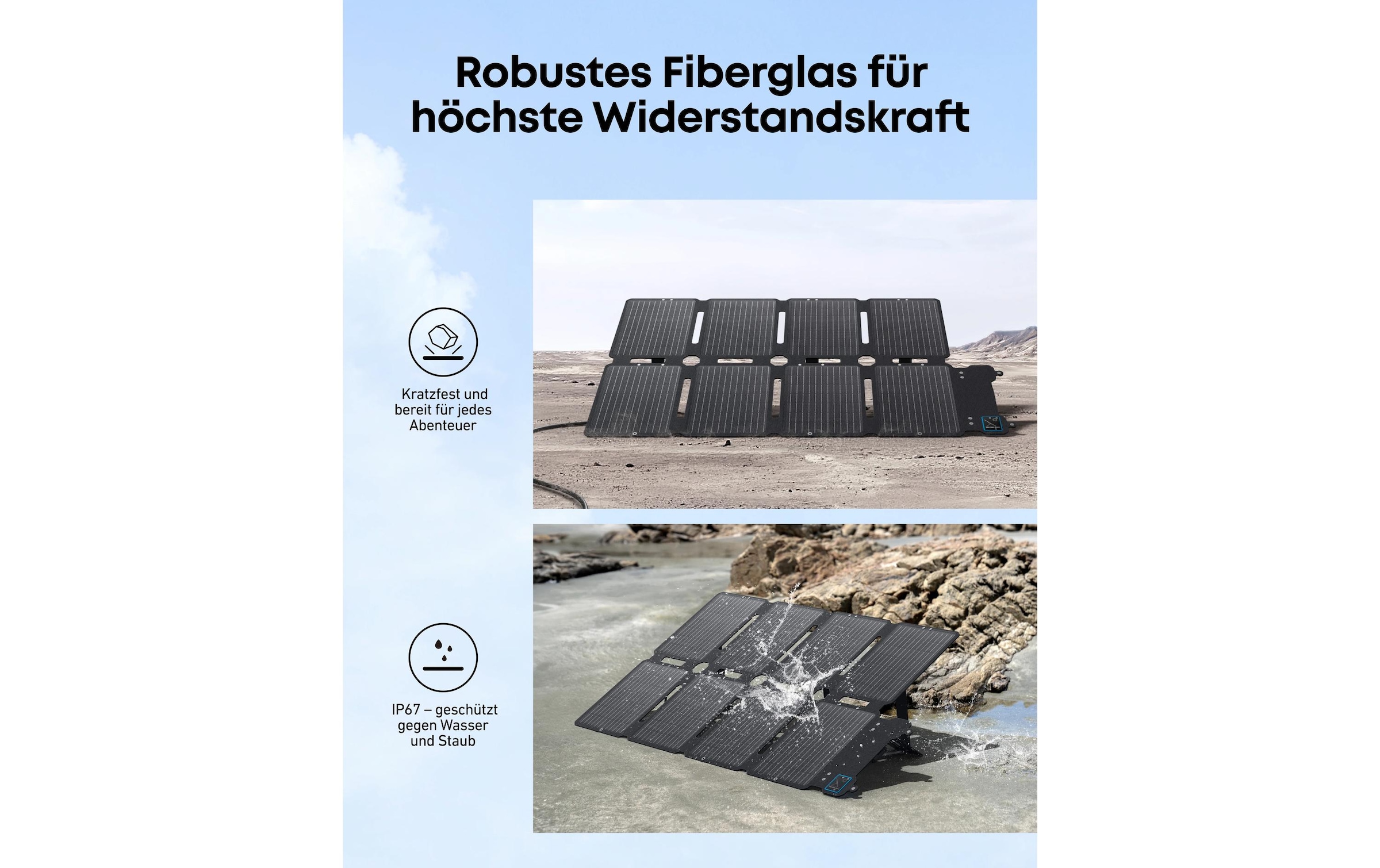 Anker Solarmodul »SOLIX PS100X Port. Solar Panel 100 W«