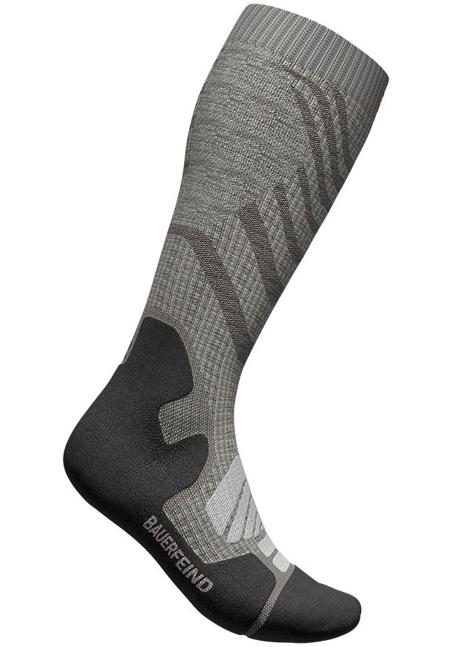 Bauerfeind Chaussettes de sport »Outdoor Merino Compression Socks, Women« avec une forte proportion de laine mérinos