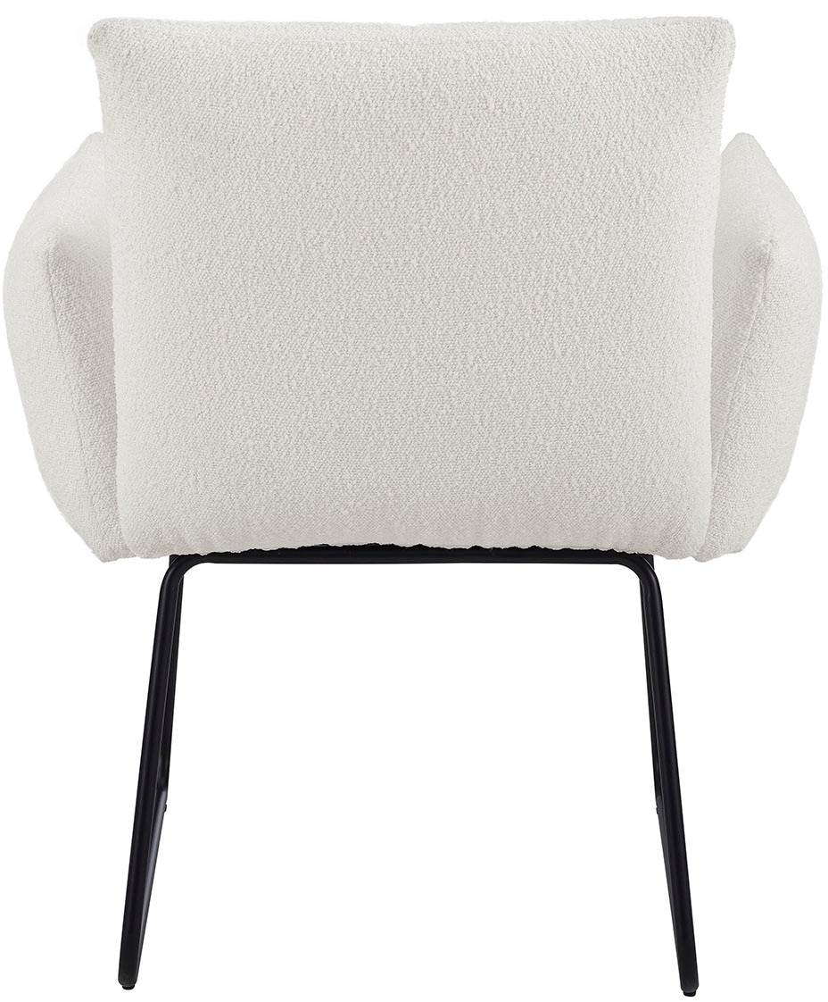 SalesFever Armlehnstuhl »Komfortabler Esszimmerstuhl mit Stil« () mit Wellenunterfederung