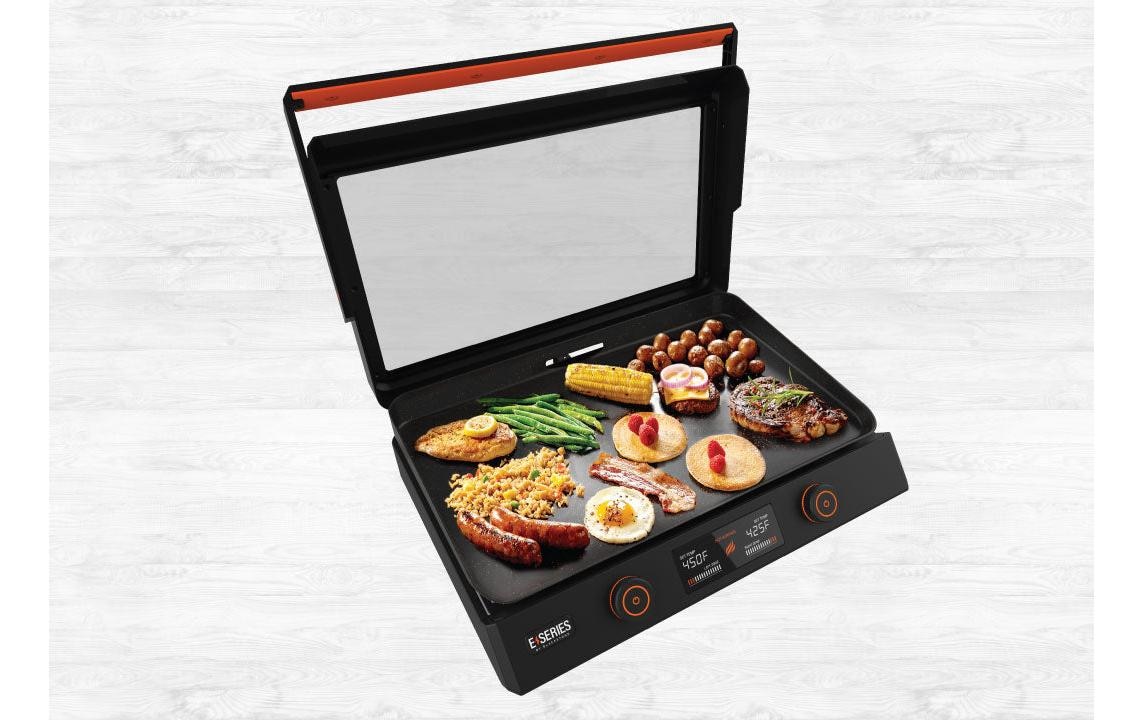   Tischgrill »Blackstone E-Serie 22« 1600 W Leistungsstarke Tischgrillplatte mit Keramikbeschichtung