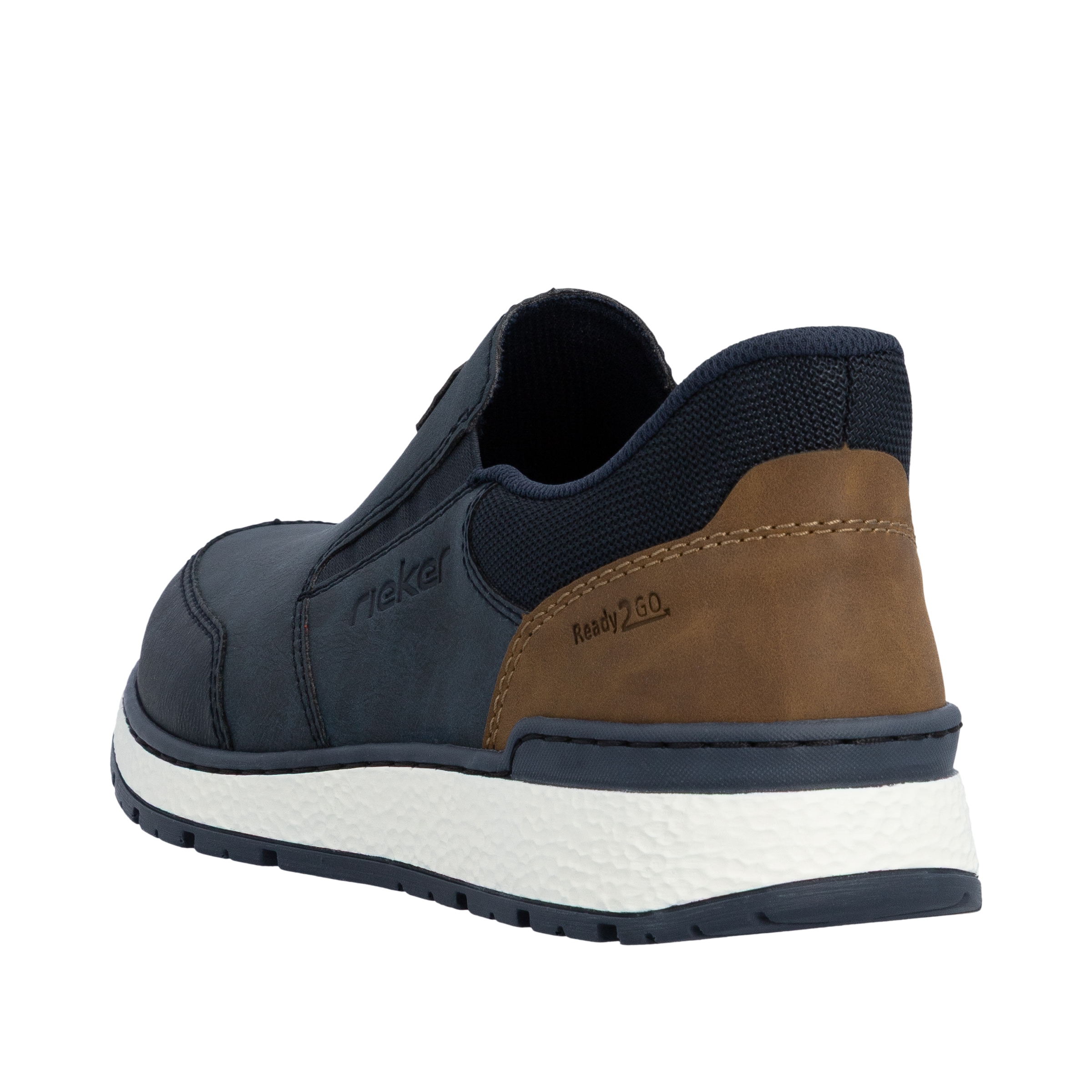 Rieker Slipper »Ready2GO«  chaussure à enfiler, chaussure basse, sneaker slip-on avec inserts stretch