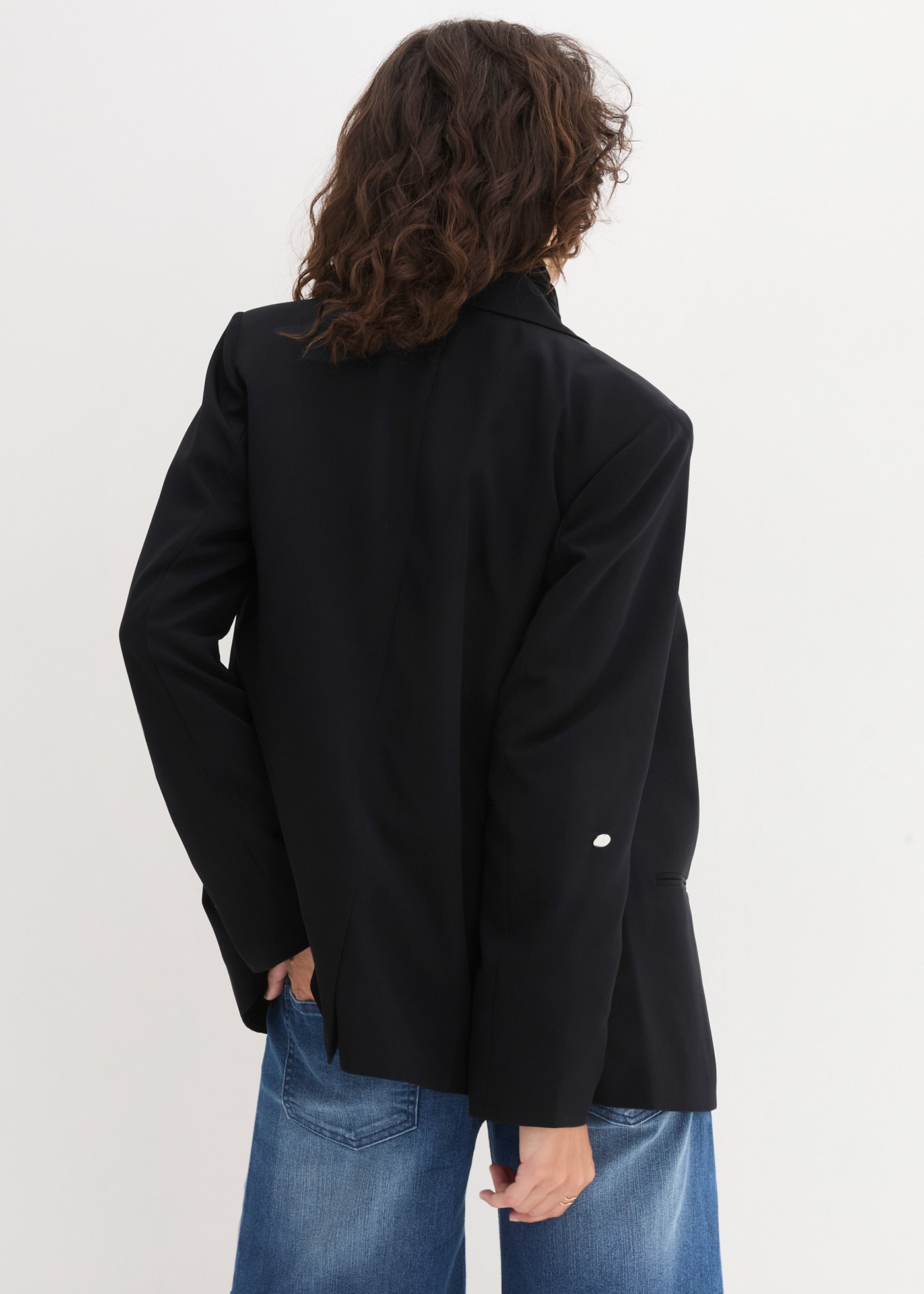 bonprix Jackenblazer »Blazer« mit klassischem Reverskragen, mit Stretch-Material
