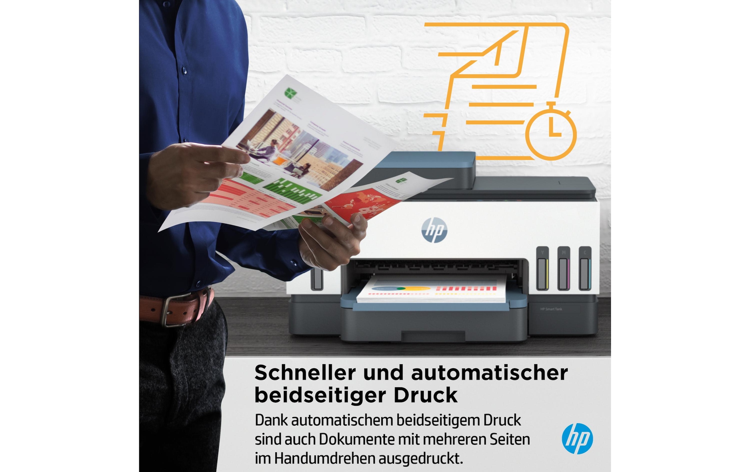 HP Imprimante jet d'encre »Smart Tank 7306«