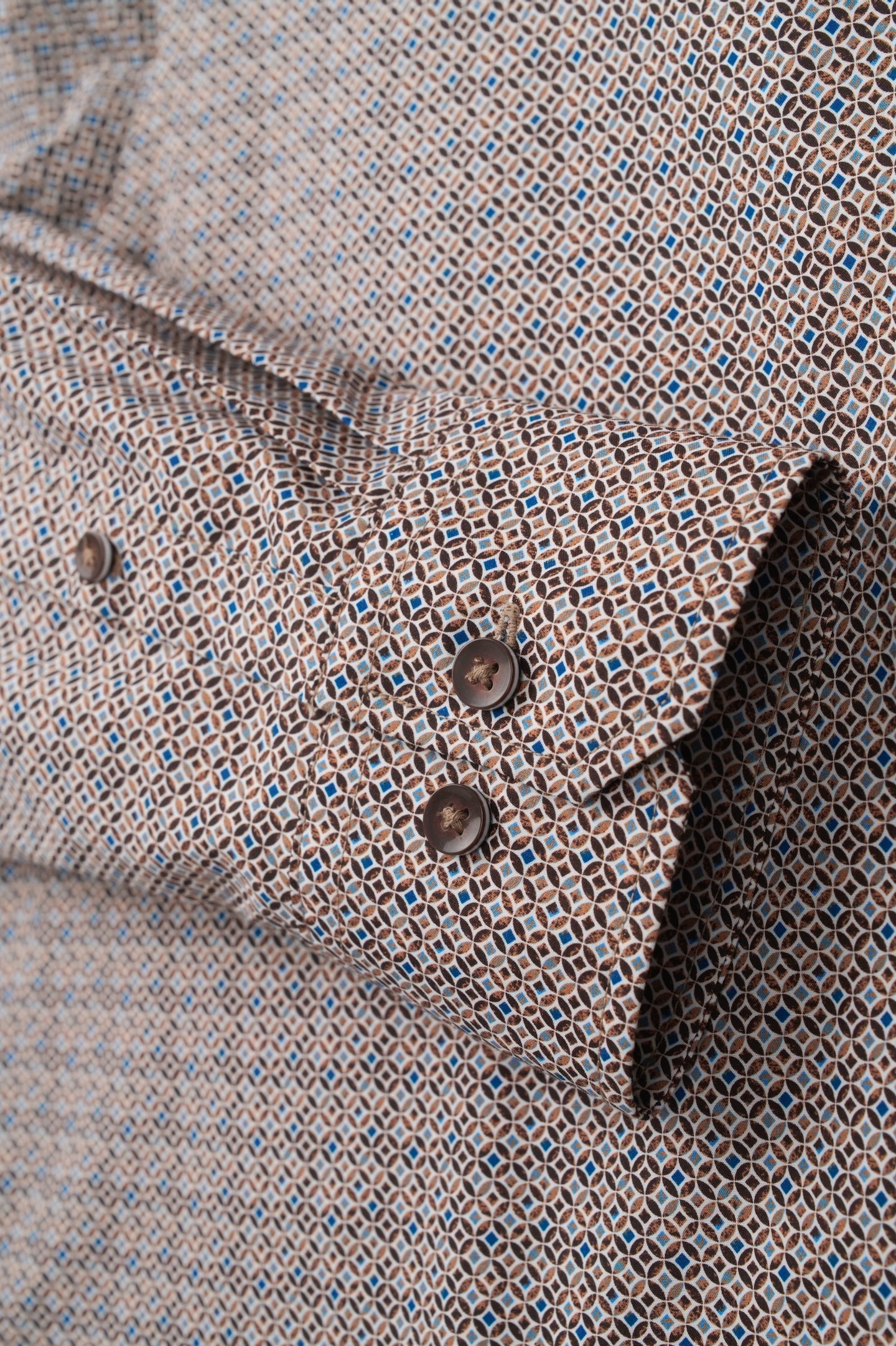 bugatti Chemise à manches longues mit moderner Passform