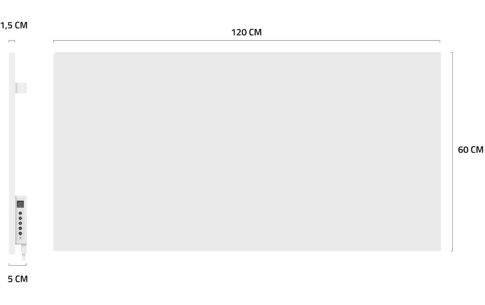 Hombli Chauffage infrarouge »Smartes Infrarot Heizpanel 700W«