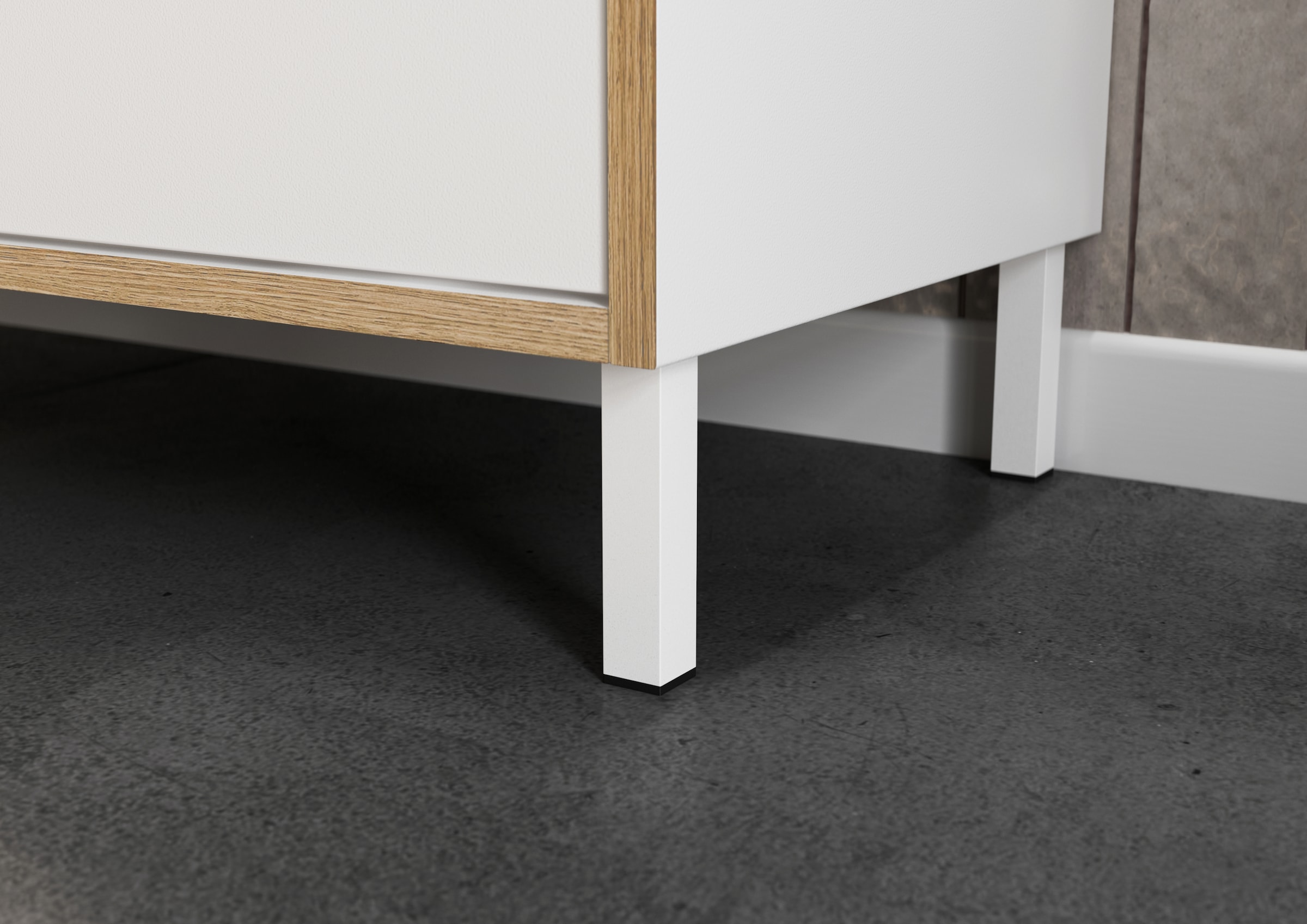 GERMANIA Armoire sous lavabo »GW-Topeka« 1 cuis tlg. mit Siphonausschnitt