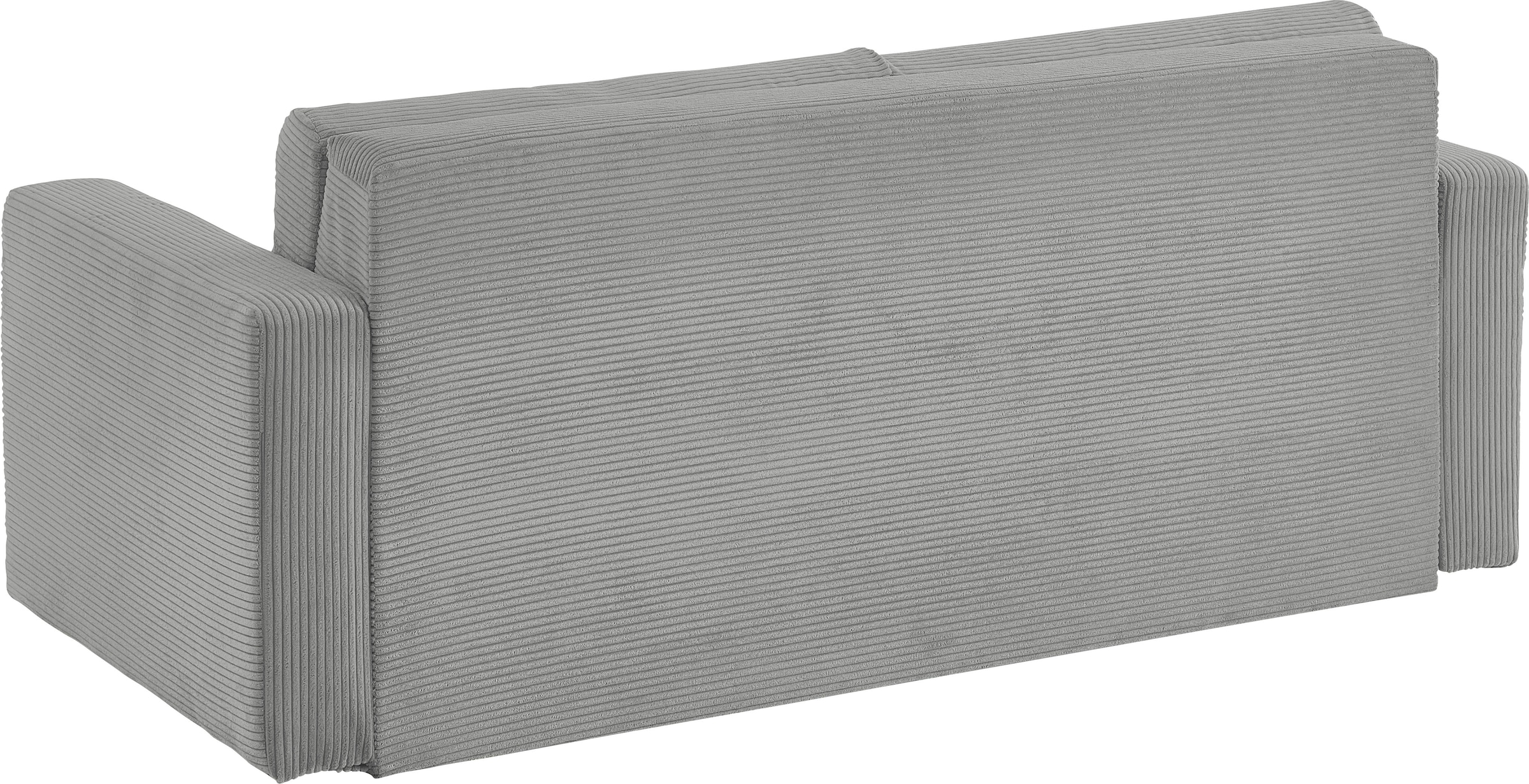 ATLANTIC home collection Schlafsofa »Rolando, B: 196 cm, Liegefl. 140x190 cm« mit komfortabler Matratze, Dauerschlafsofa