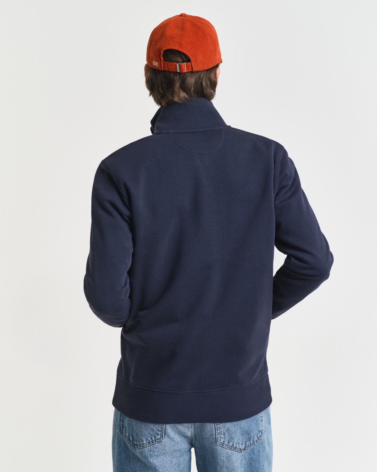 Gant Sweatjacke »REG SHIELD FULL ZIP SWEAT«, mit Logostickerei auf der Brust
