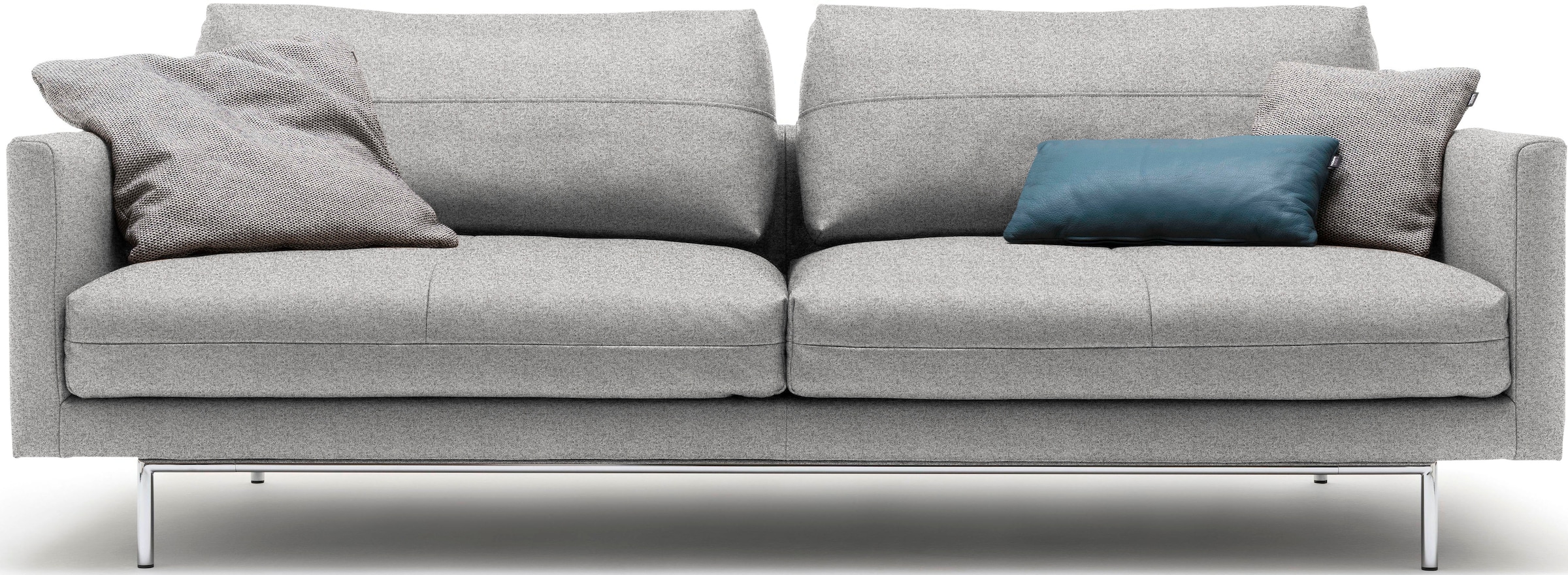 Creation BY ROLF BENZ 3-places »CR.414, Designsofa, edles Sofa, Loungesofa, Ledersofa, klares Design« en cuir ou chenille, confort d'assise de première qualité, rembourrage décontracté