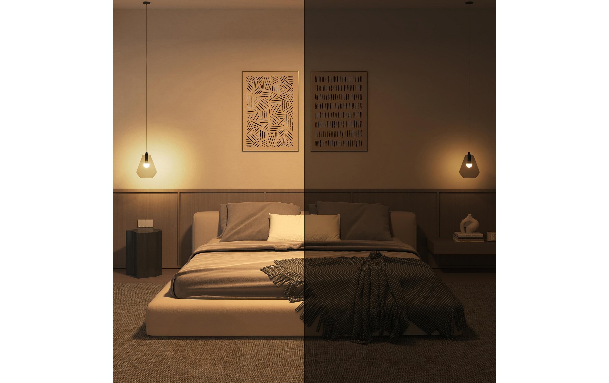 Philips Hue Smarte LED-Leuchte »Essential, E27, 8 W, White & Colour, 3 Stück« E27