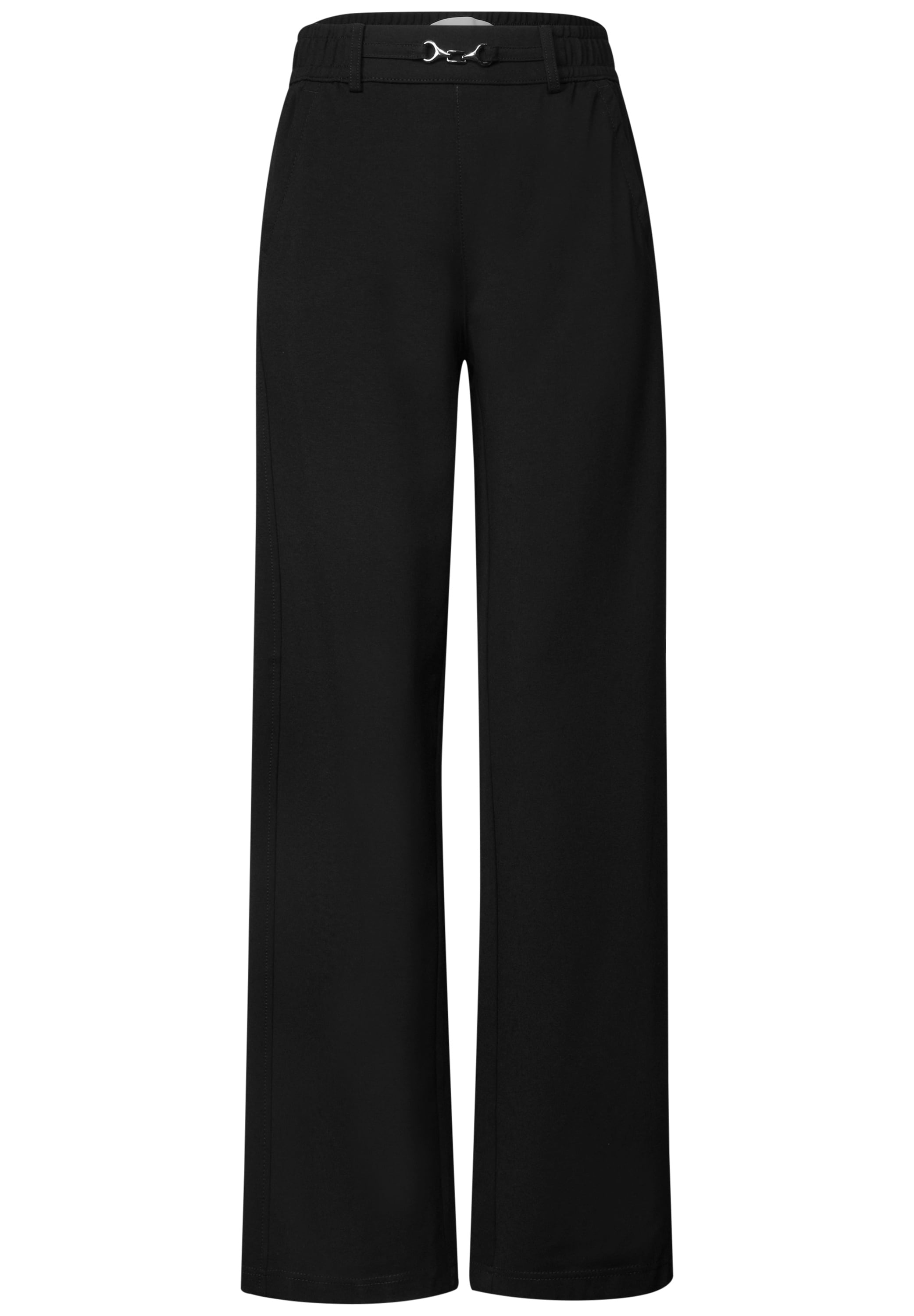 STREET ONE Pantalon en tissu »Style Amalie«  avec élastique et boucle / stretch