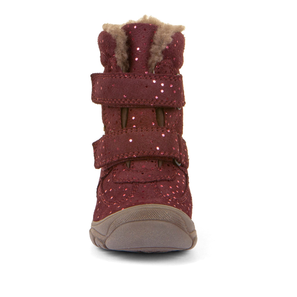 froddo® Bottes d'hiver »LINZ WOOL TEX HIGH«  bottes à scratch, bottes de neige avec doublure en laine