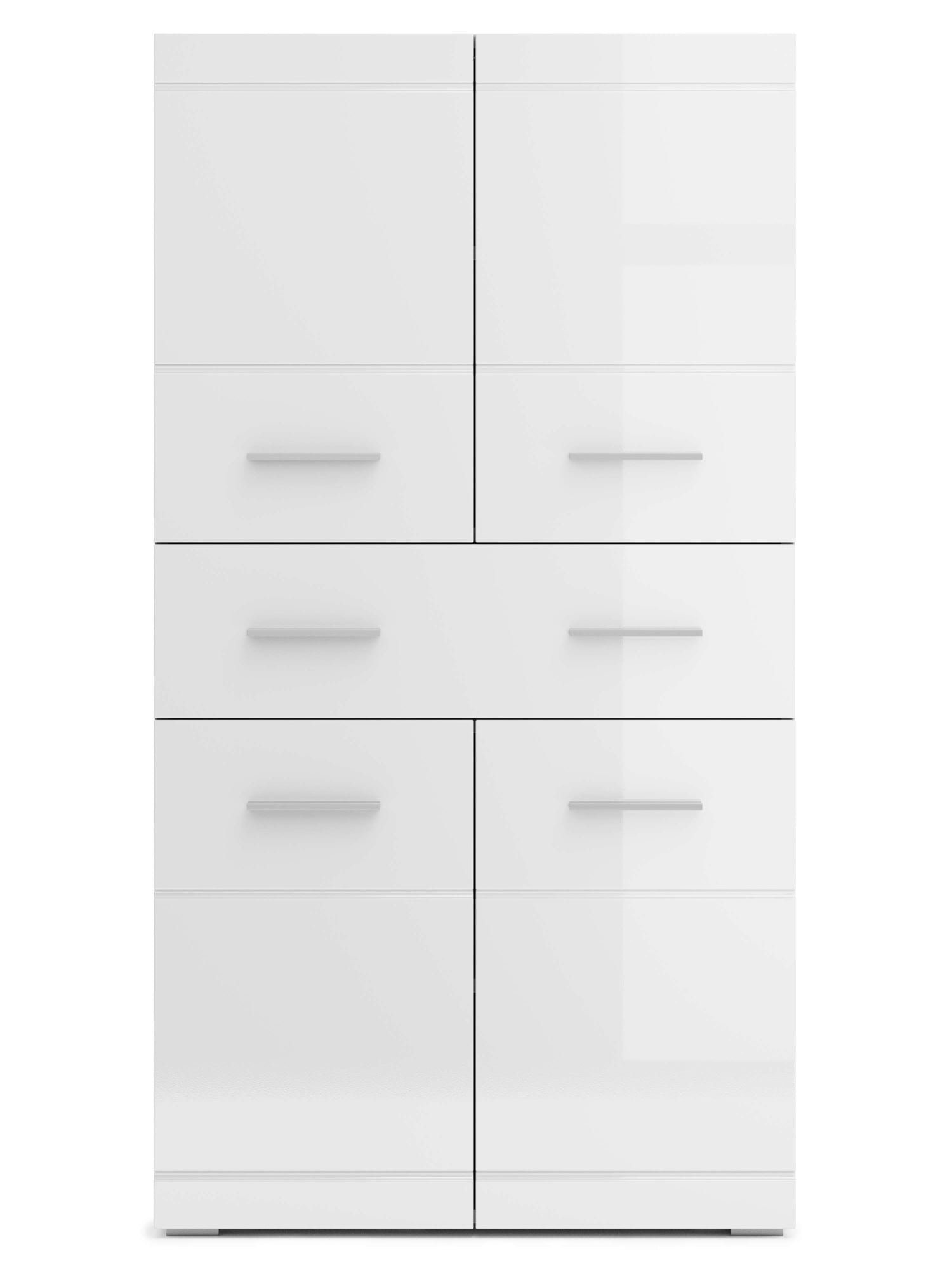 GOODproduct Midischrank »Föhr« minimalistisch, zeitlos, hochglänzend
