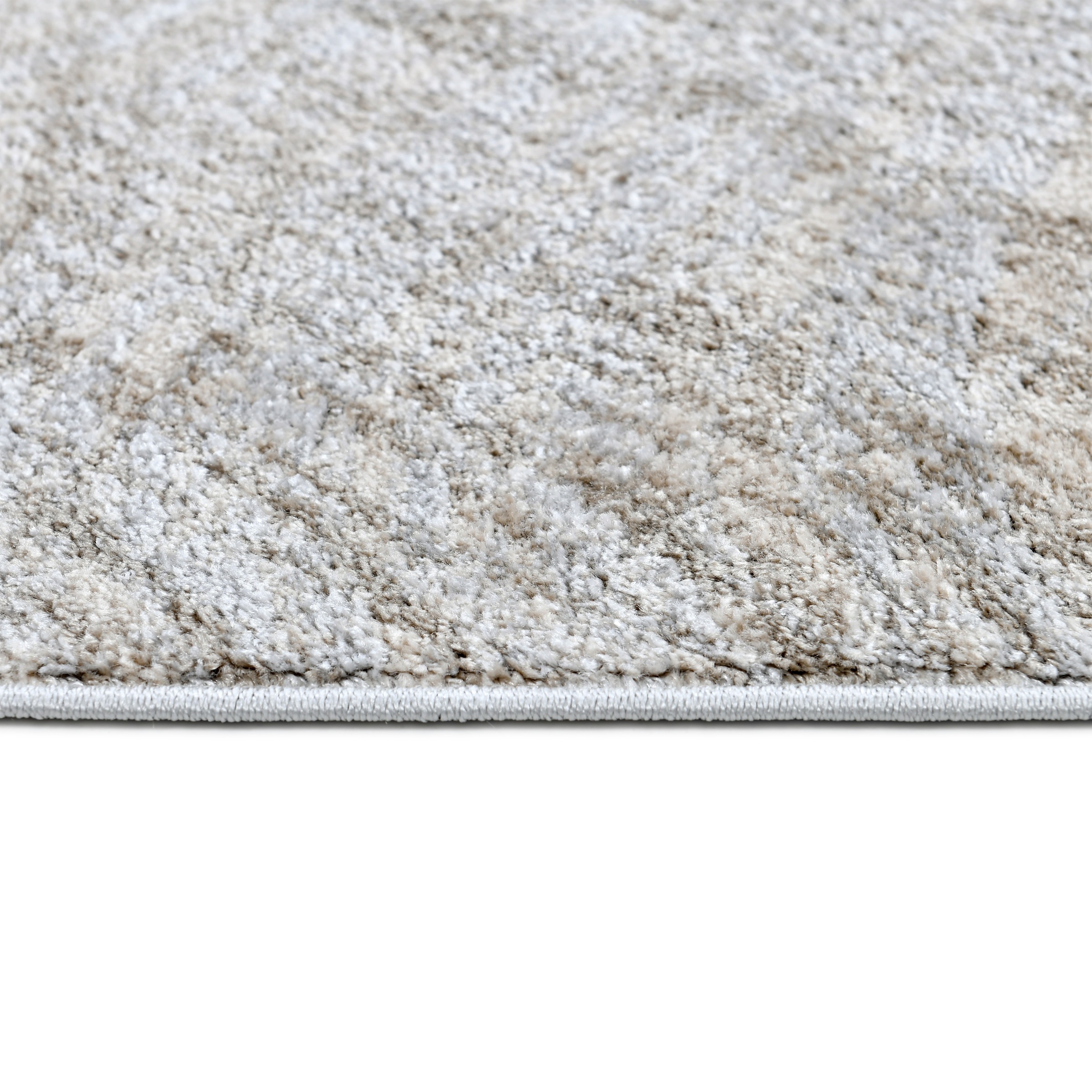 my home Teppich »Esmea« rechteckig 9 mm Höhe modernes Wellen Muster, pflegeleicht, Wohnzimmer, Schlafzimmer