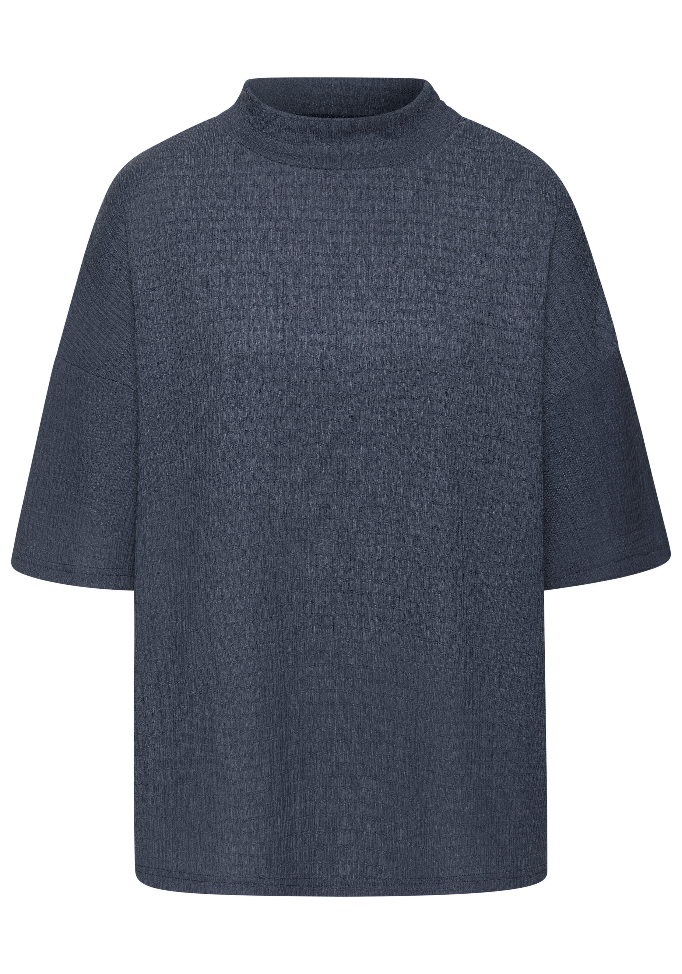 LASCANA T-shirt à manches courtes »mit Stehkragen« pack de 2,  en crêpe aéré, infroissable