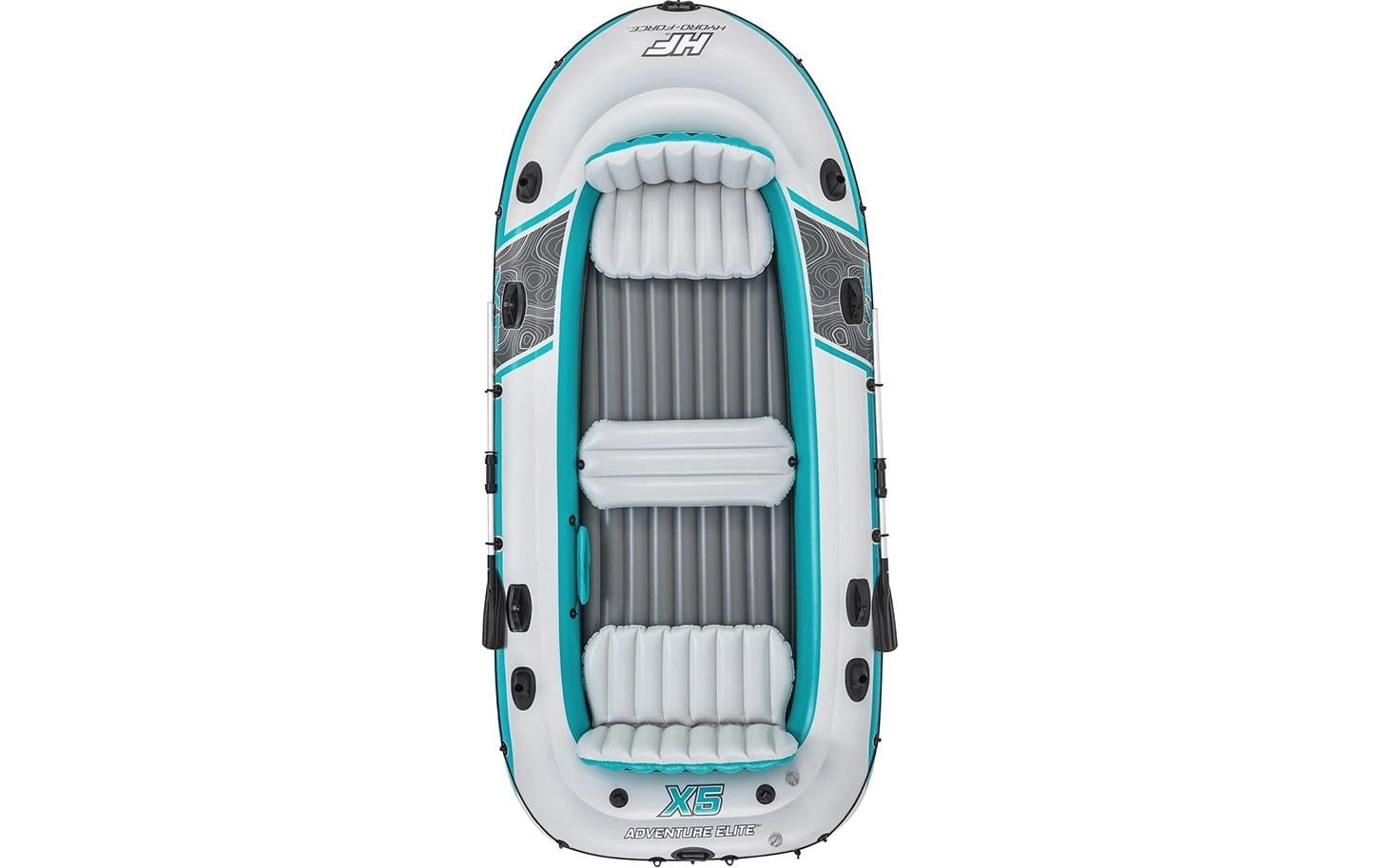 Bestway Schlauchboot »Hydro-Force Komplett-Set Adventure Elite X5« Gummiboot