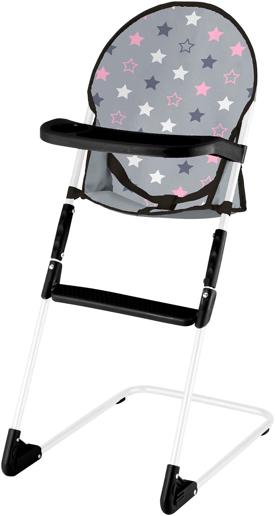 Bayer Poussette de poupée combinée »Xeo Deluxe, grau«