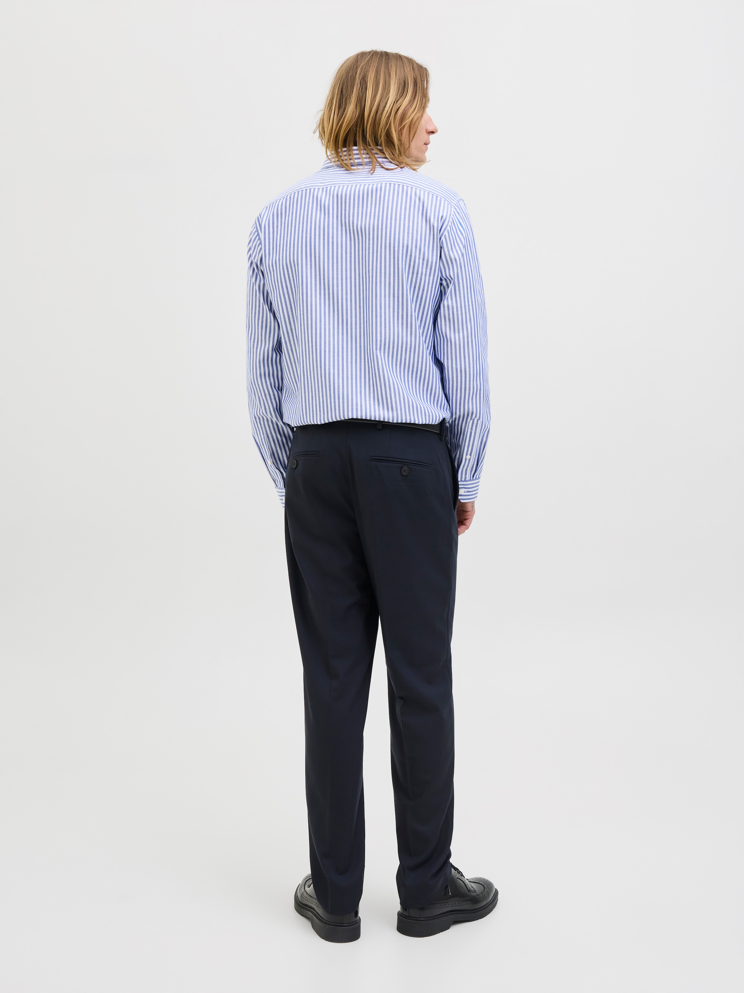 Jack & Jones Langarmhemd »JPRBLAPARKER Slim Fit Hemd, atmungsaktiv, ideal für den Alltag« Baumwolle, slim fit